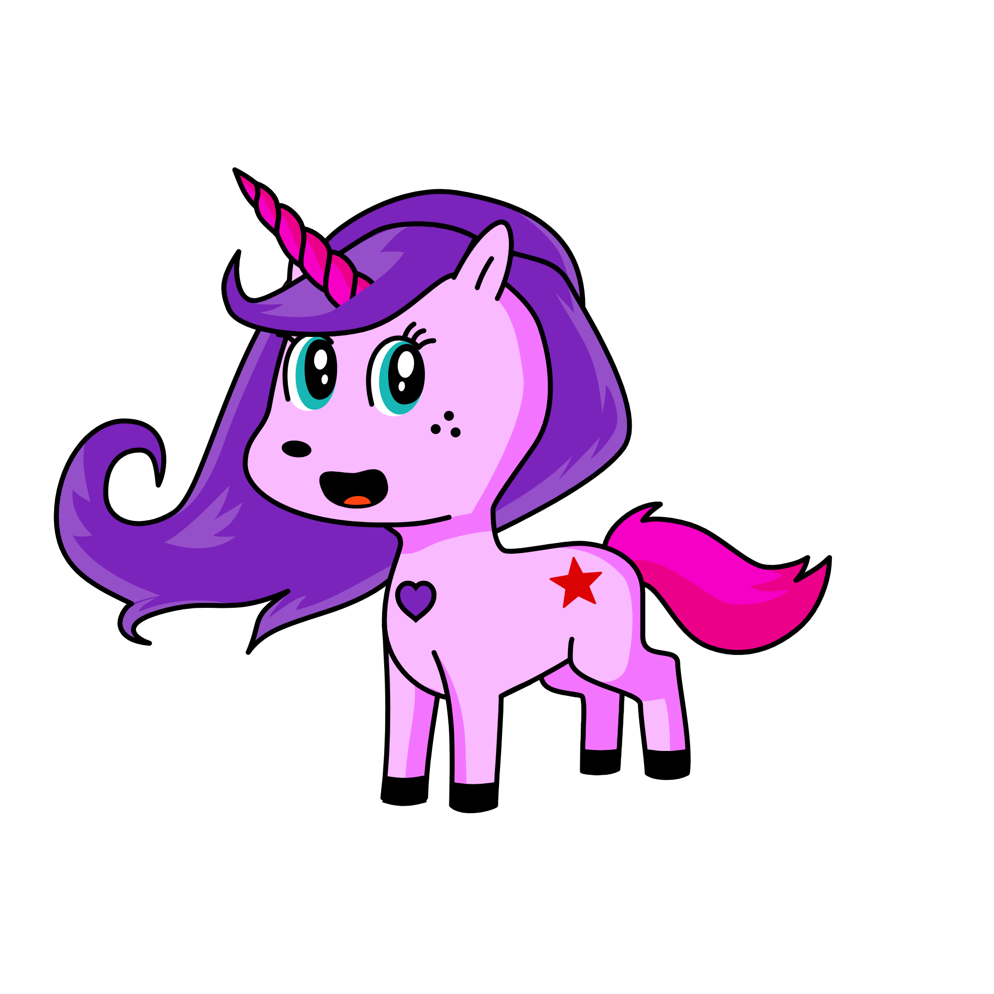 Zoe, the unicorn