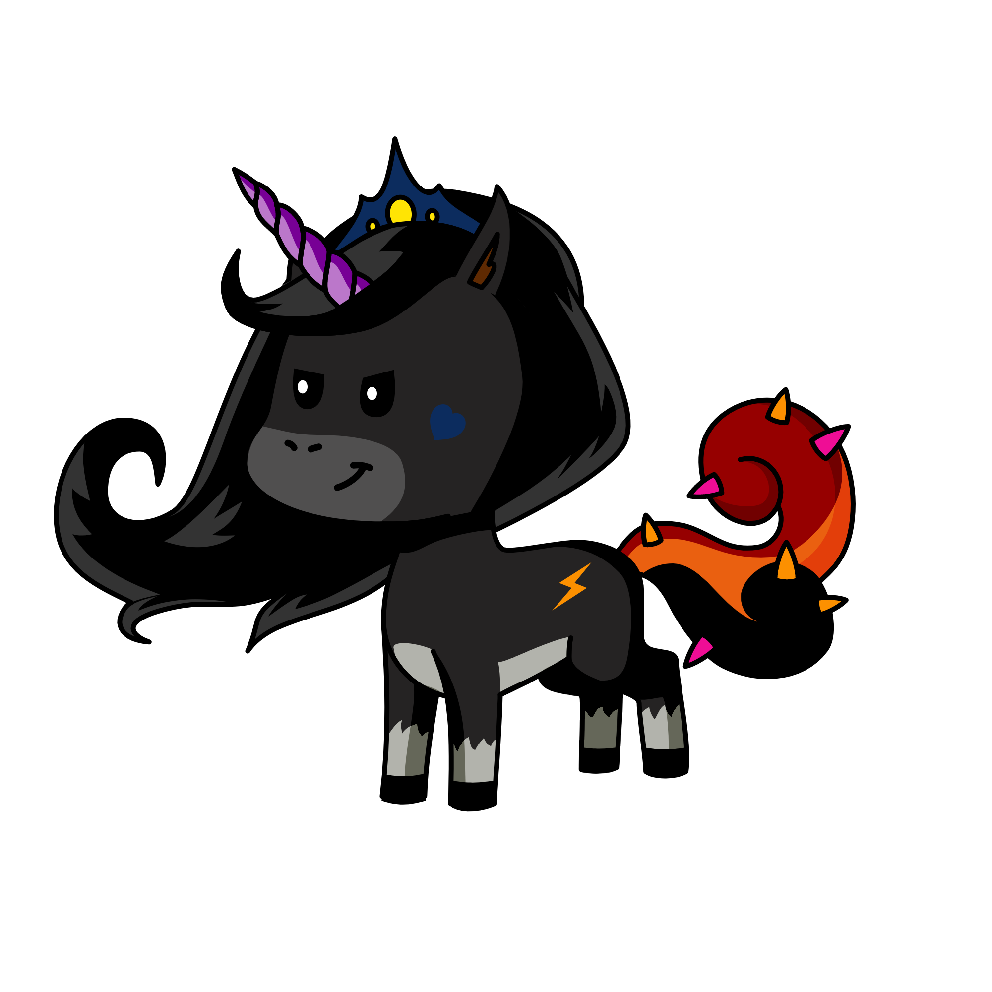 Dark , the unicorn