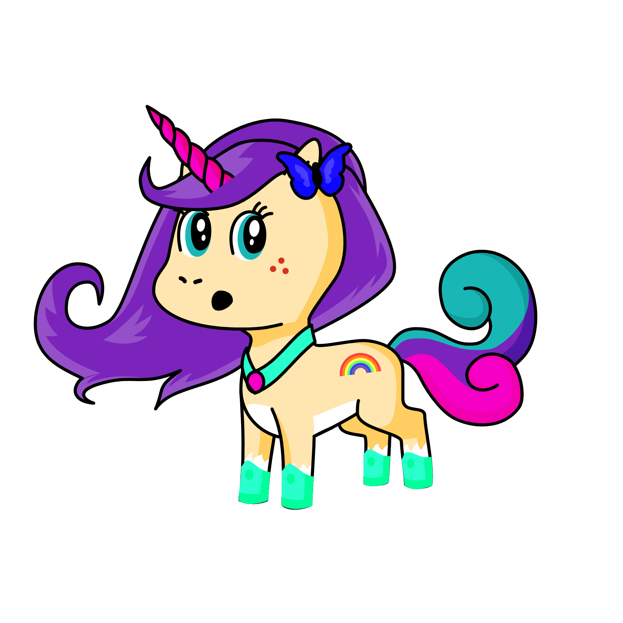 Crafty_corn, the unicorn