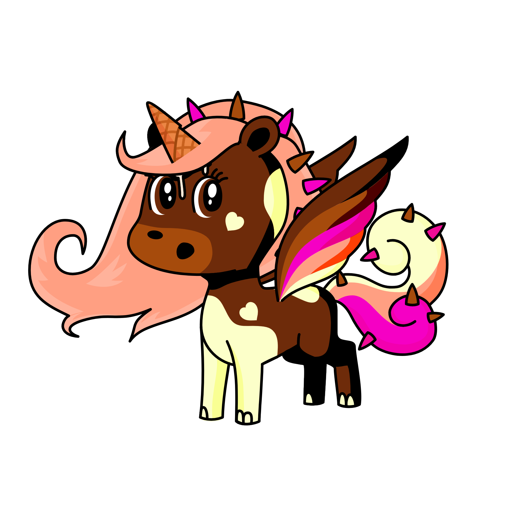Neaopolitan, the unicorn