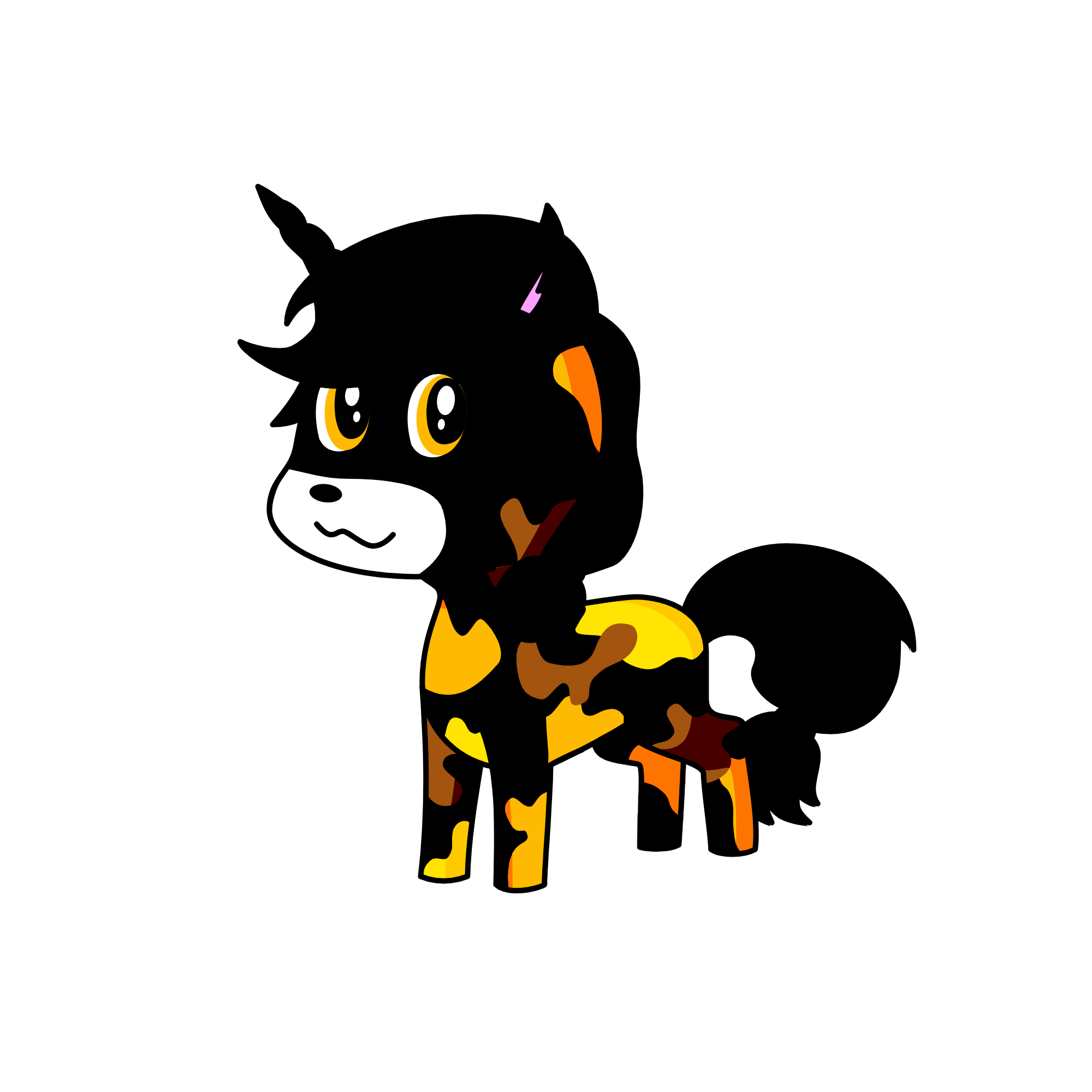 My caticorn solo, the unicorn