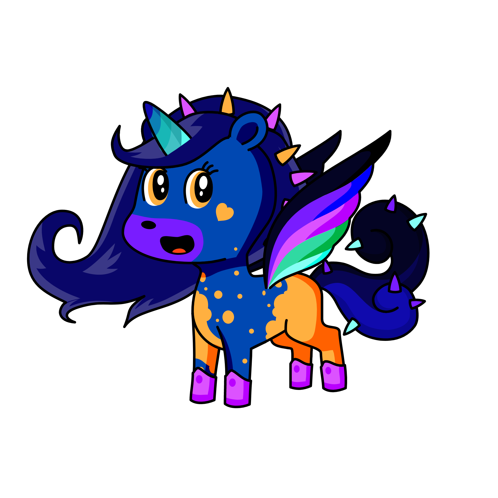 Princess Sunset, the unicorn