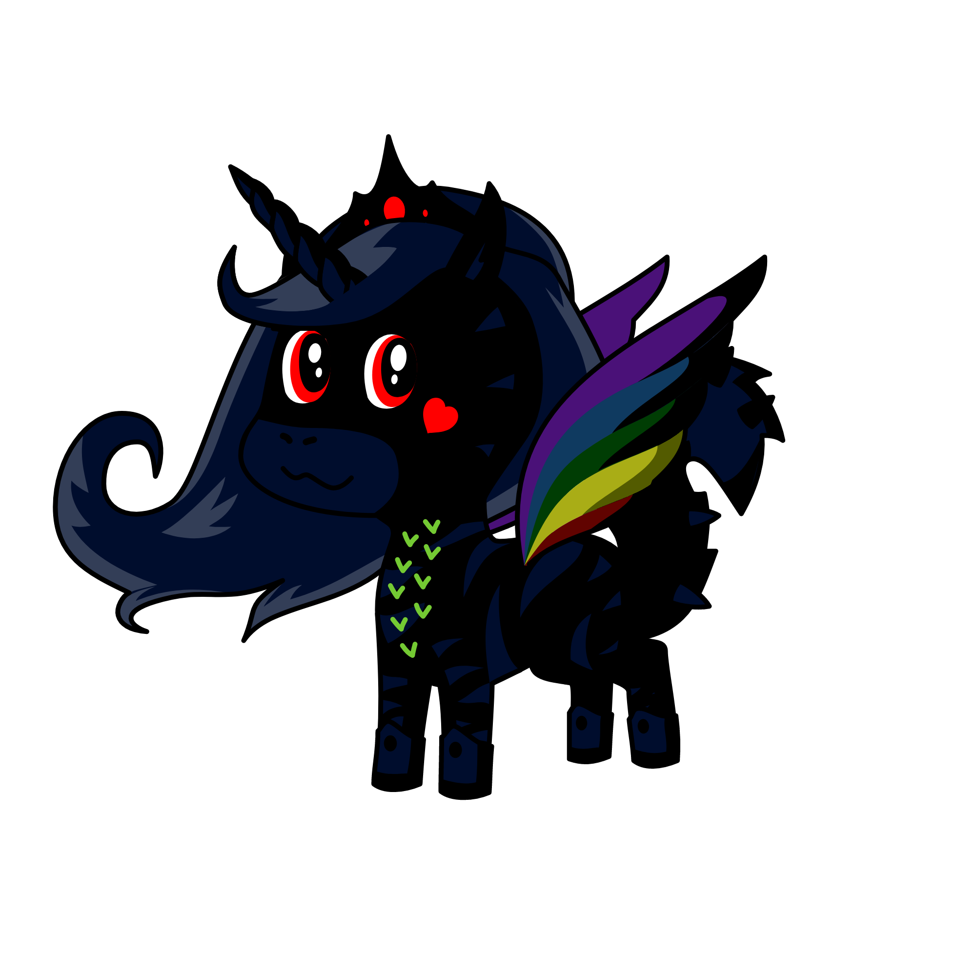 Night Queen, the unicorn