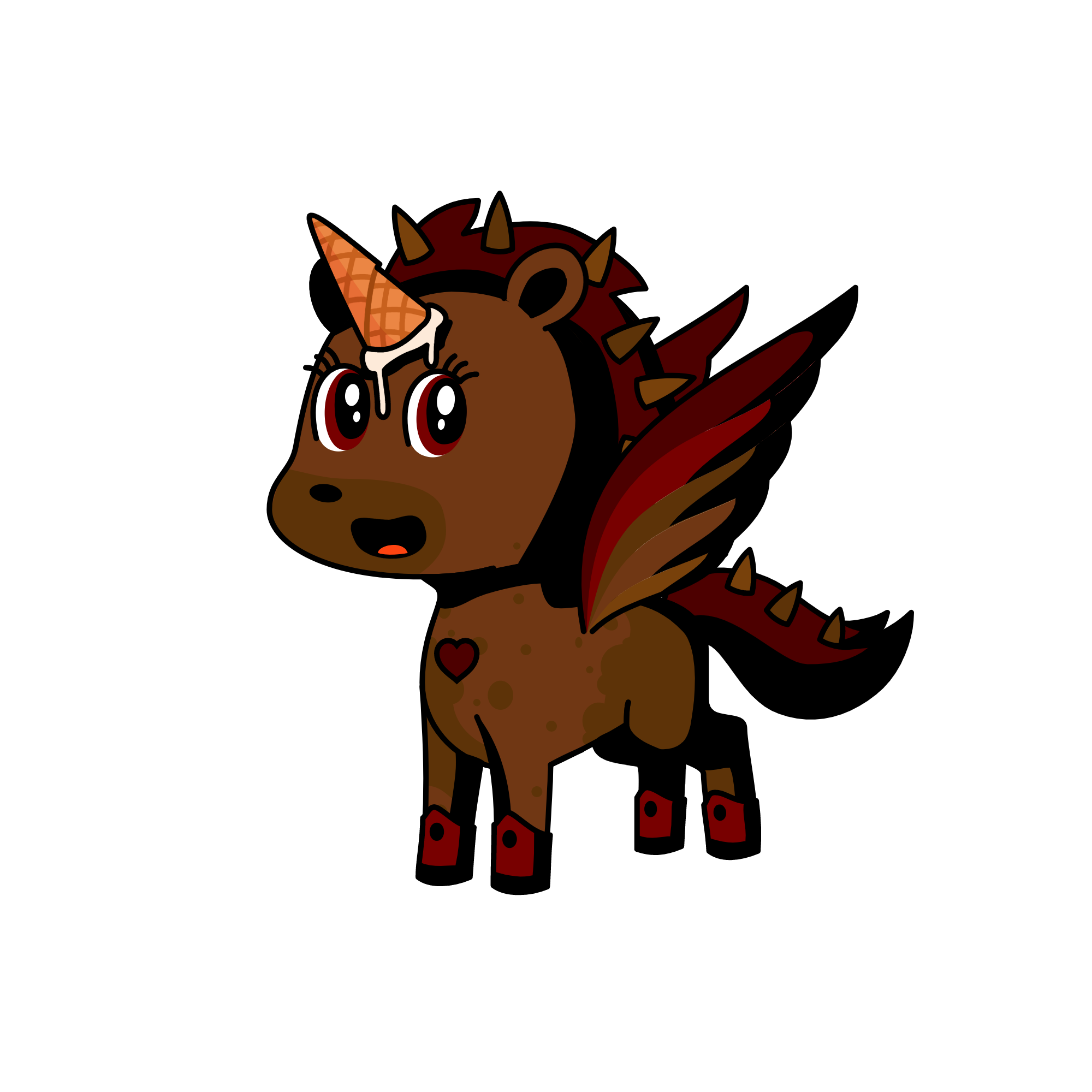 Choco, the unicorn