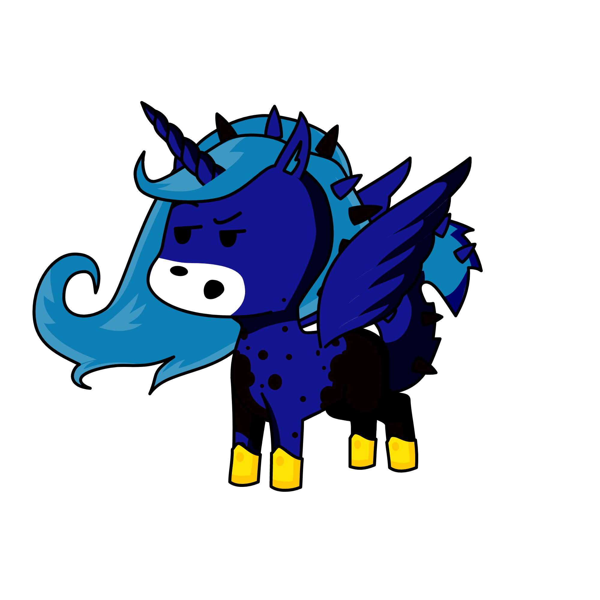 DJ Moonlight, the unicorn