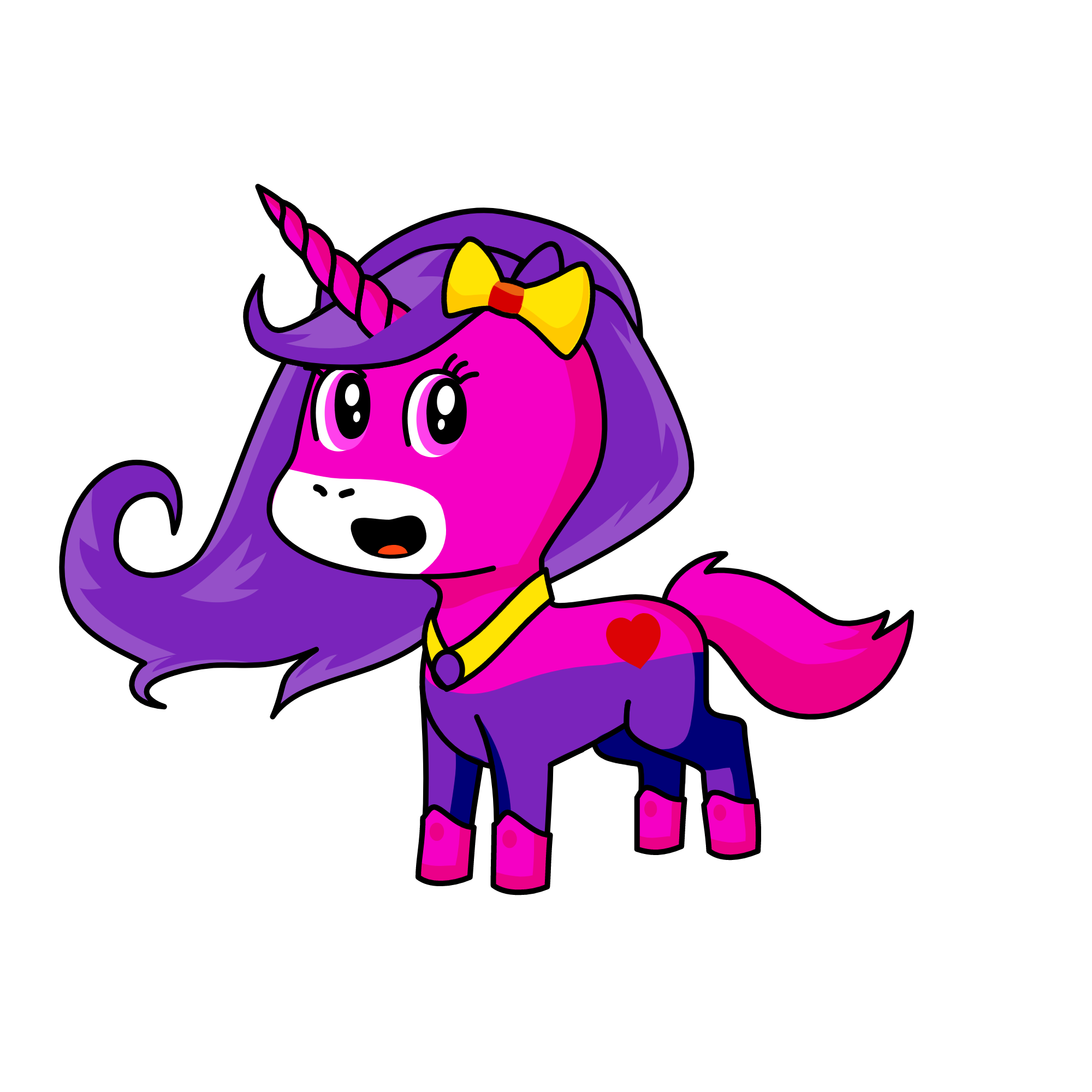 cuteypye, the unicorn