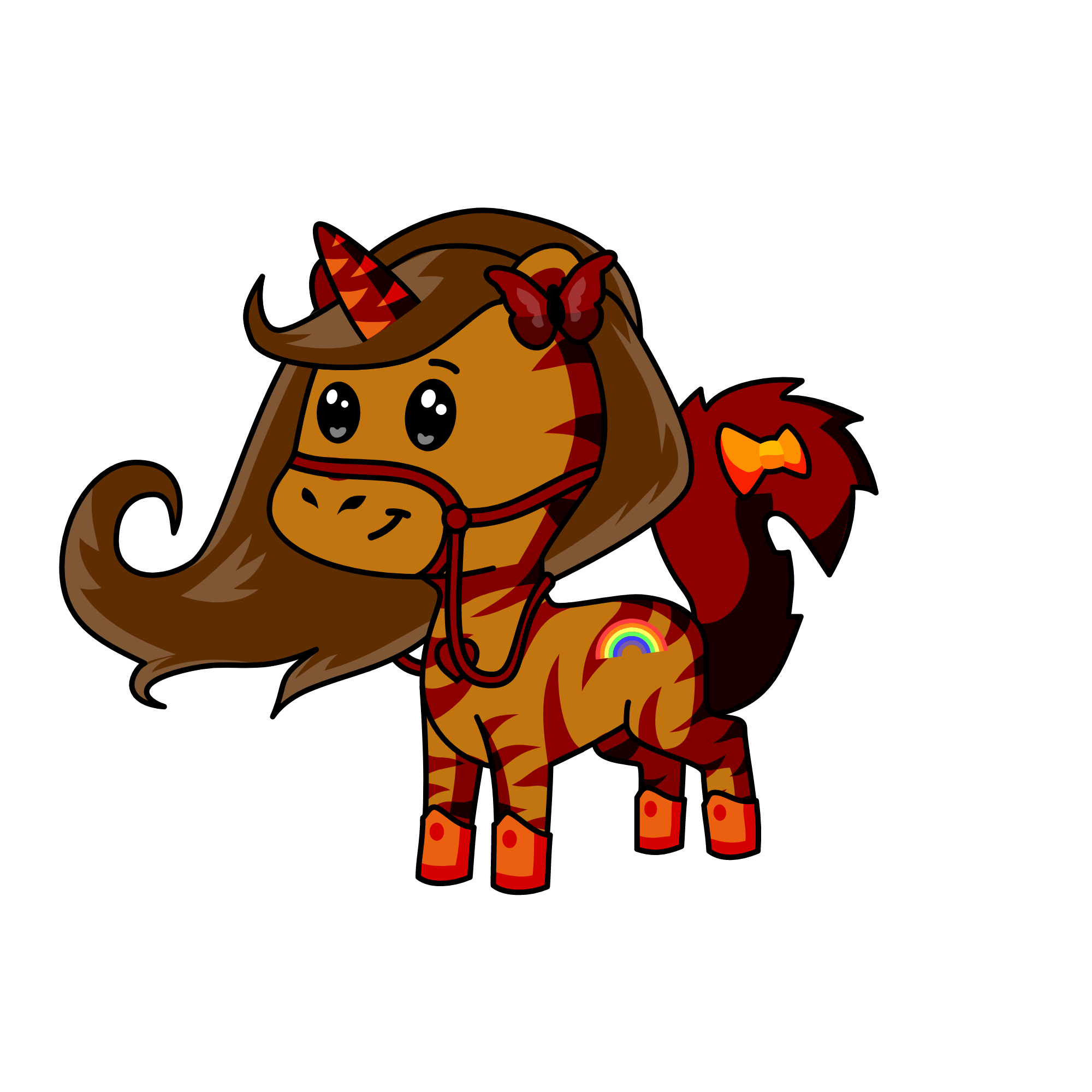 Chocolala, the unicorn