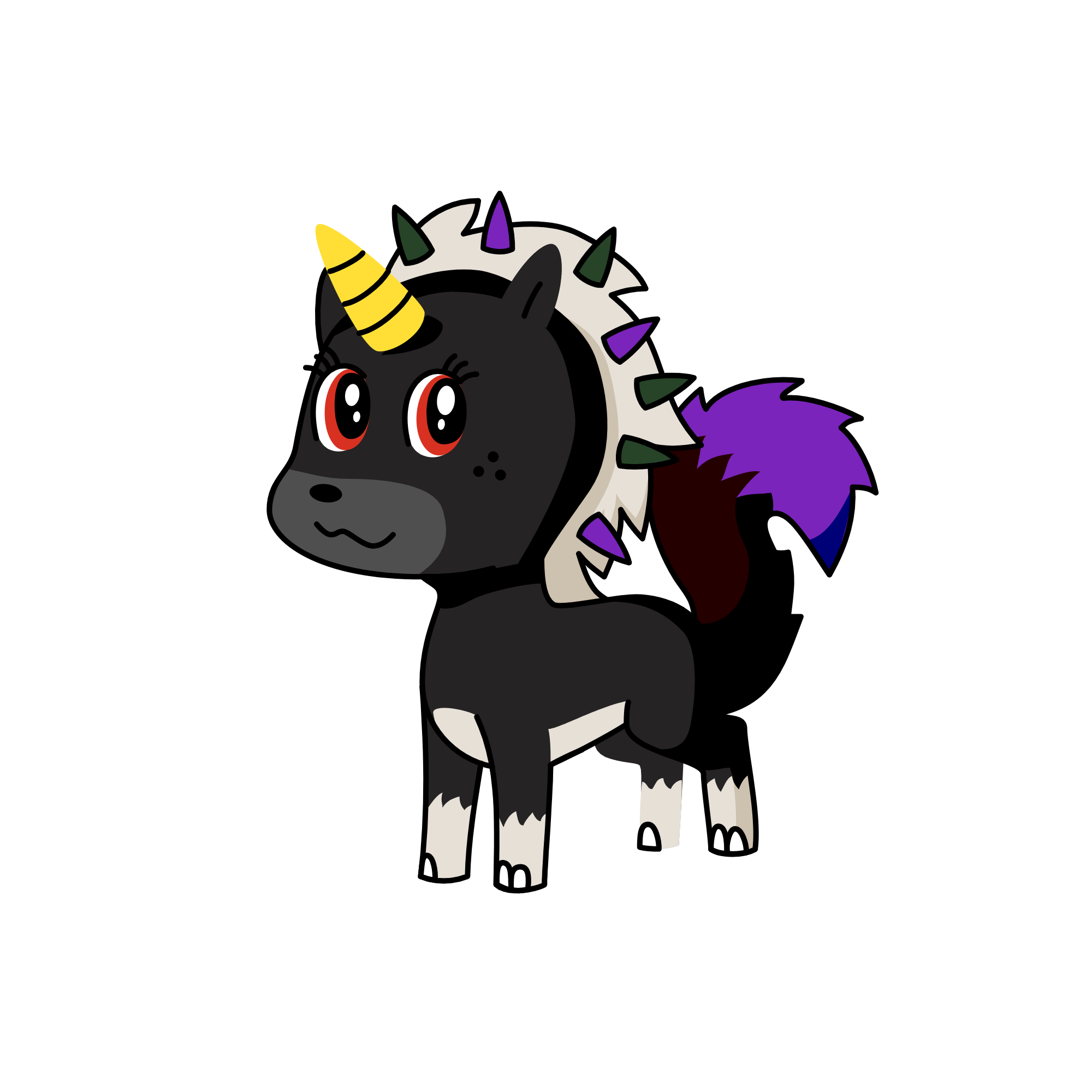 uwudark, the unicorn