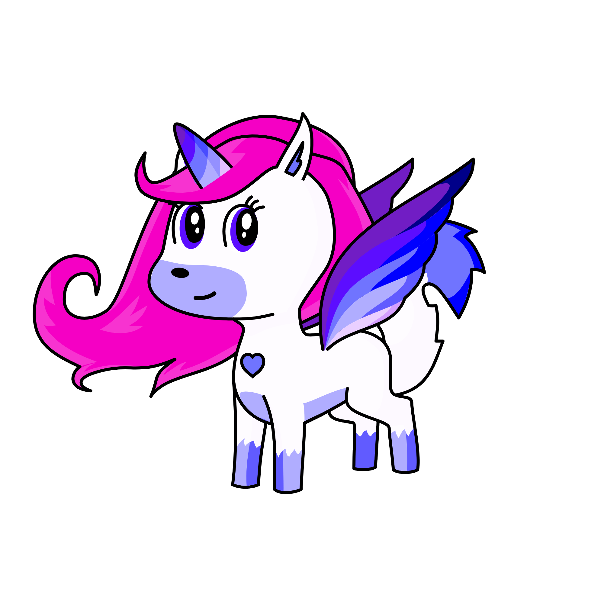 Emily, the unicorn