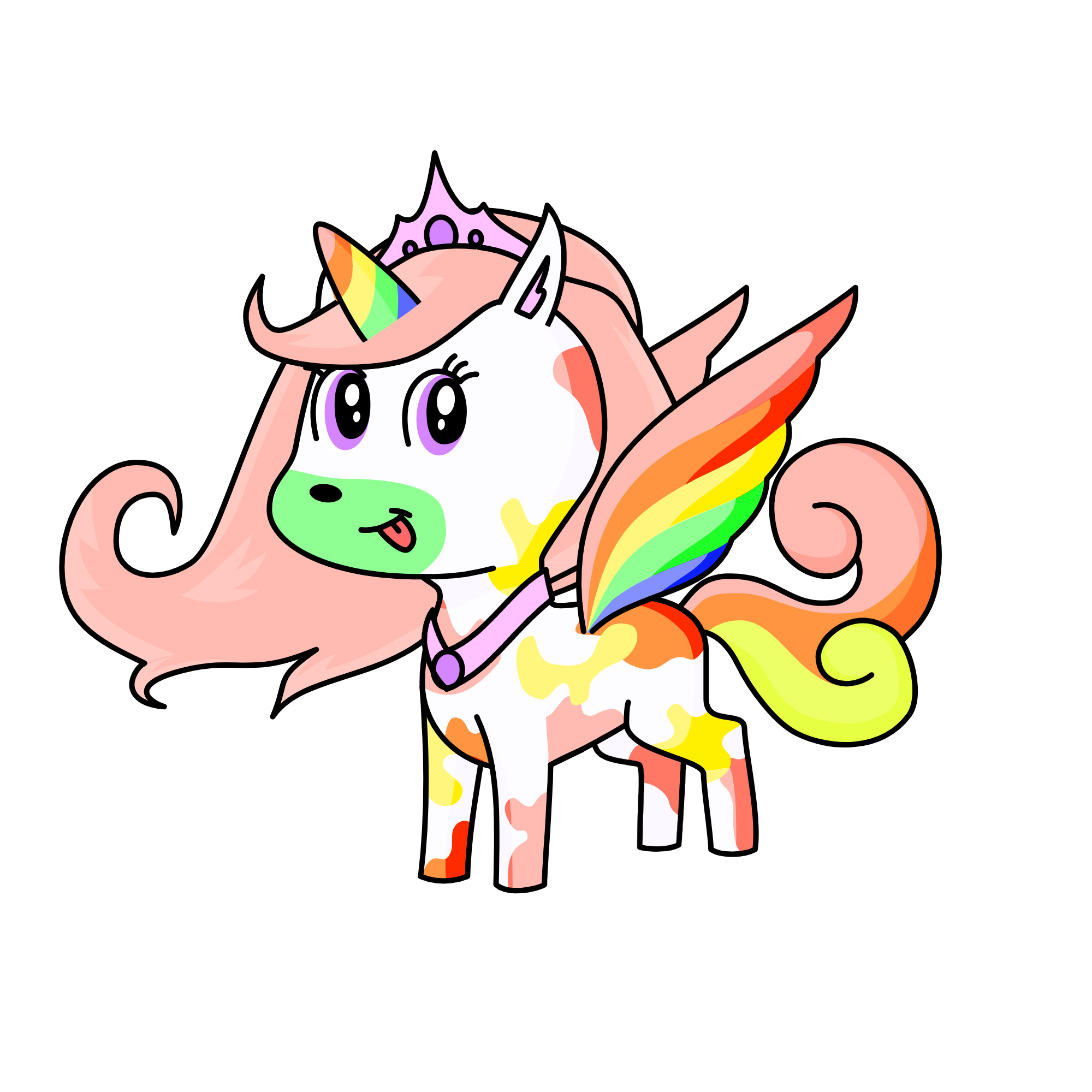 Cotton Candy, the unicorn