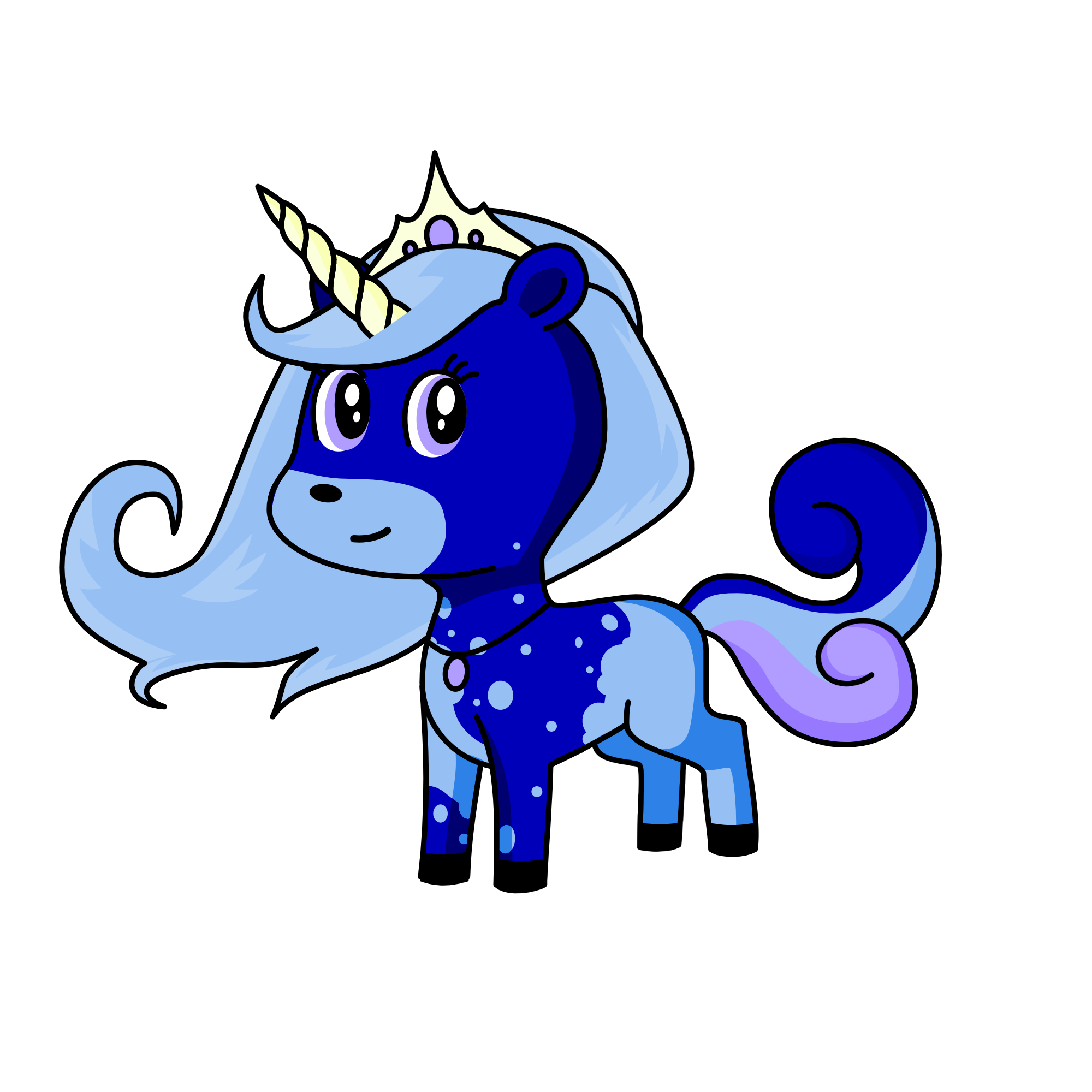 Amethyst (Amy), the unicorn