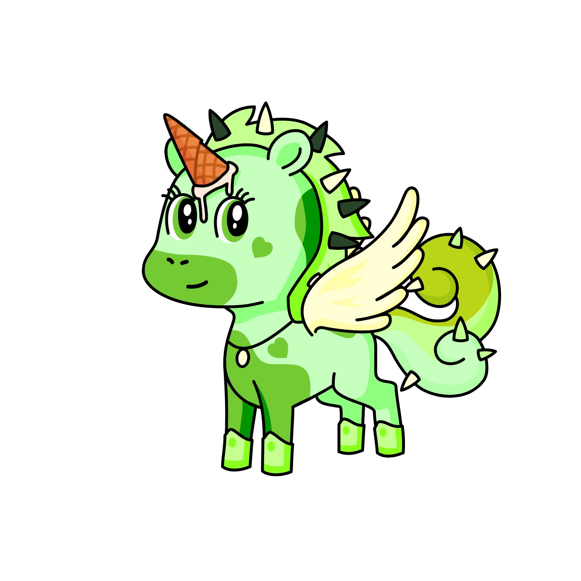 Key Lime Pie, the unicorn