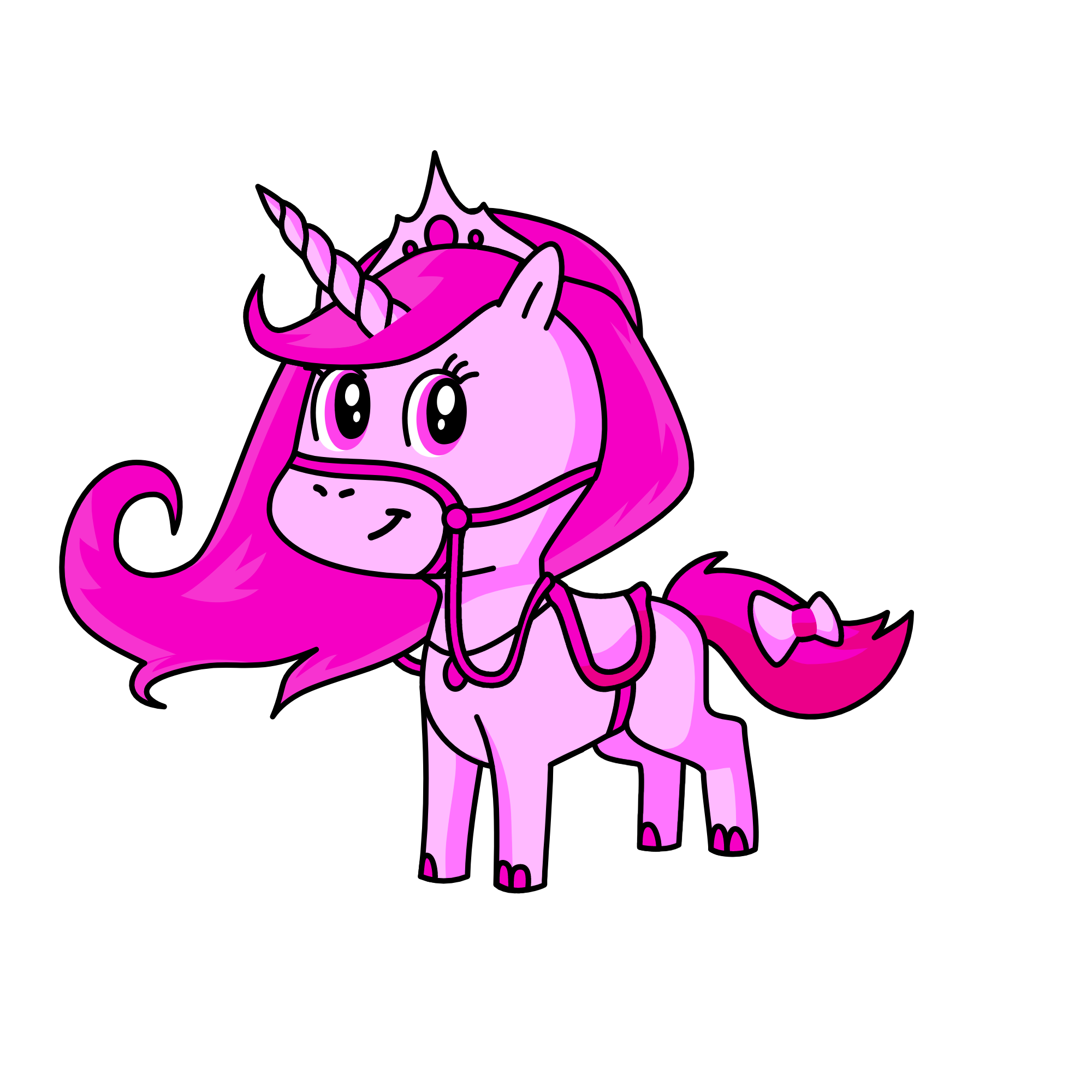 PinkPink, the unicorn