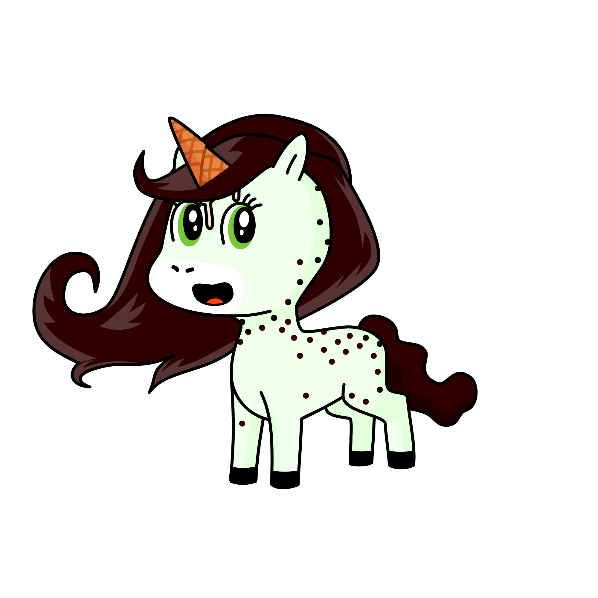 mint, the unicorn