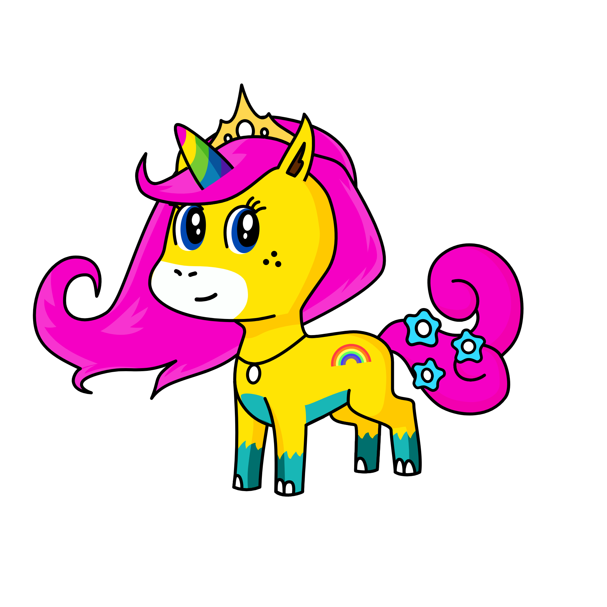 Princess Misty, the unicorn