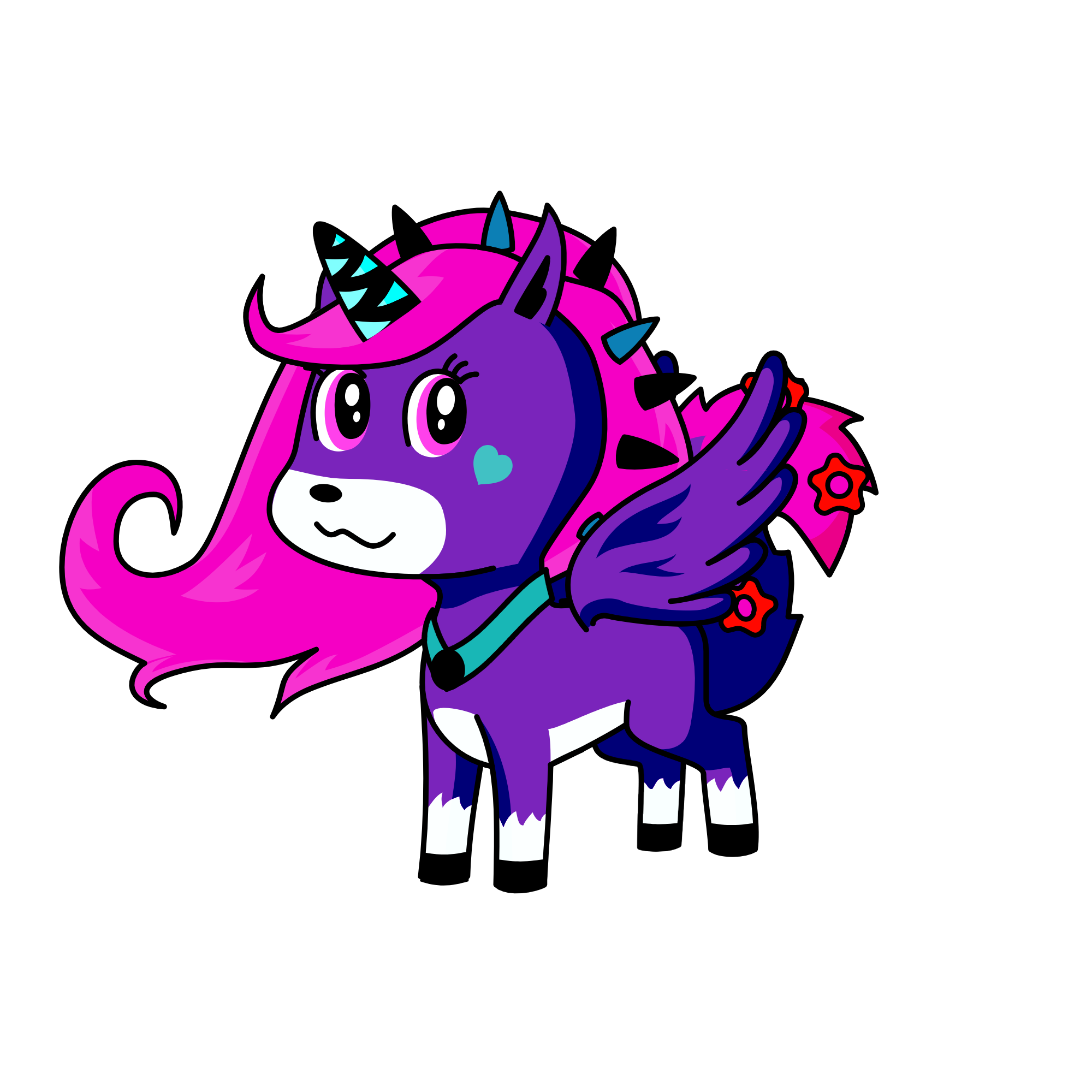 CRYSTAL, the unicorn
