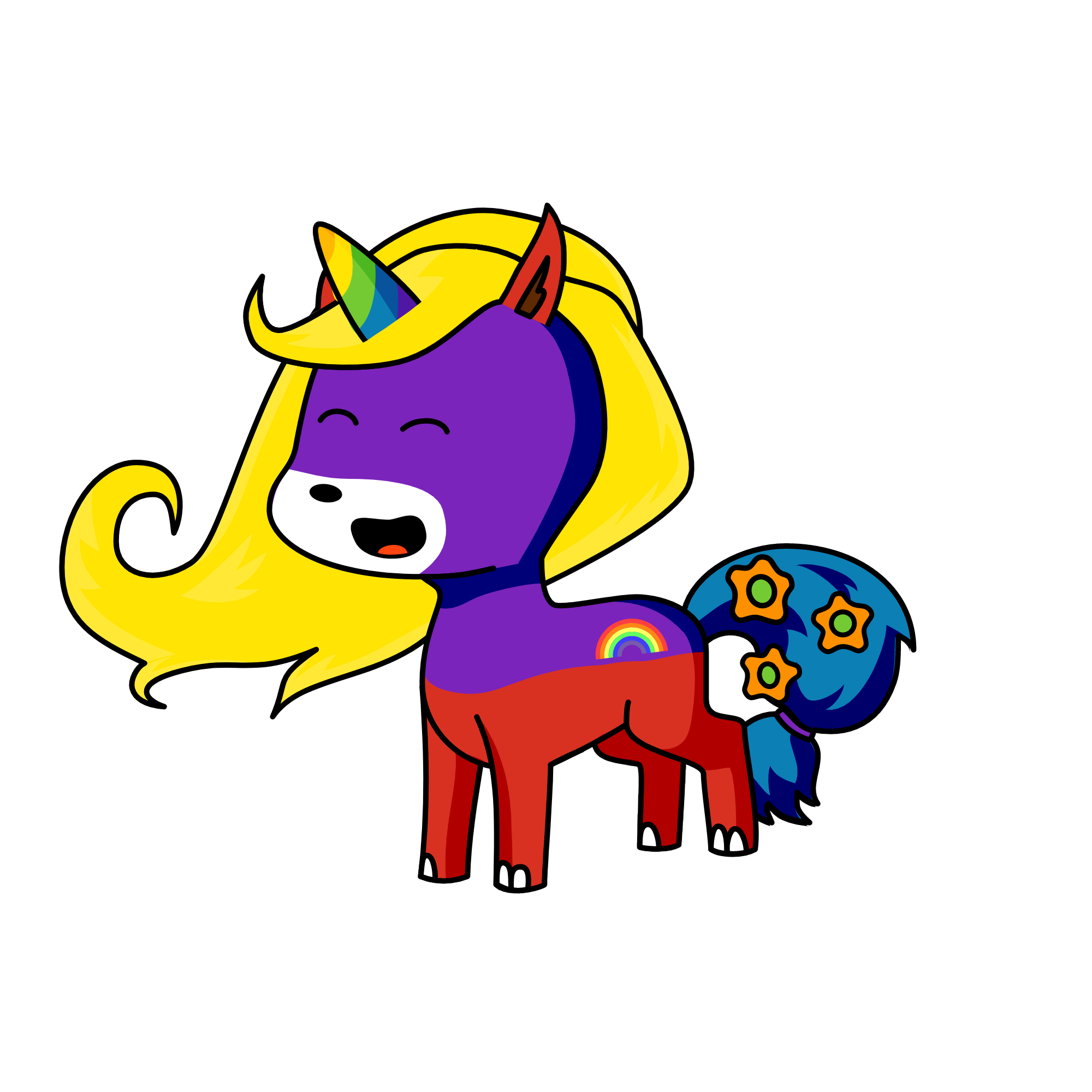 Dead Garbage, the unicorn