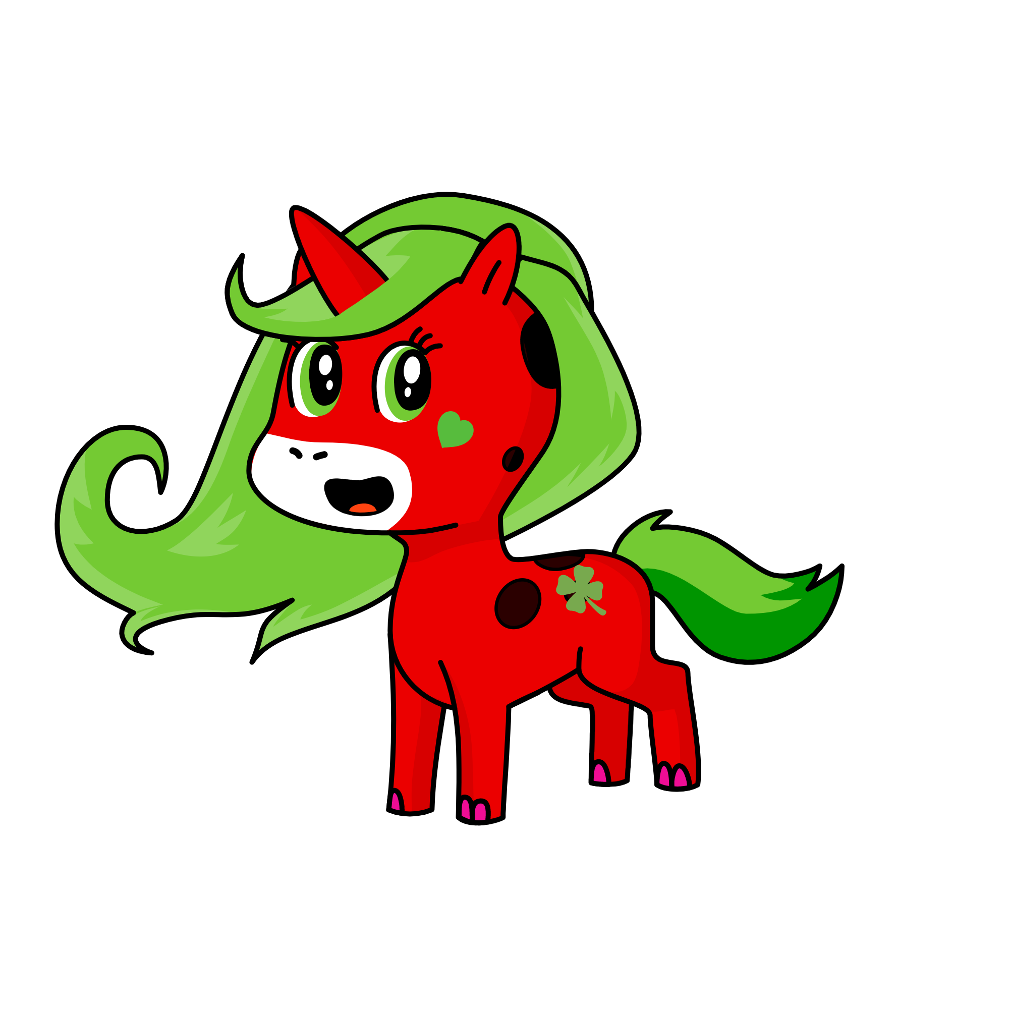 Melon, the unicorn