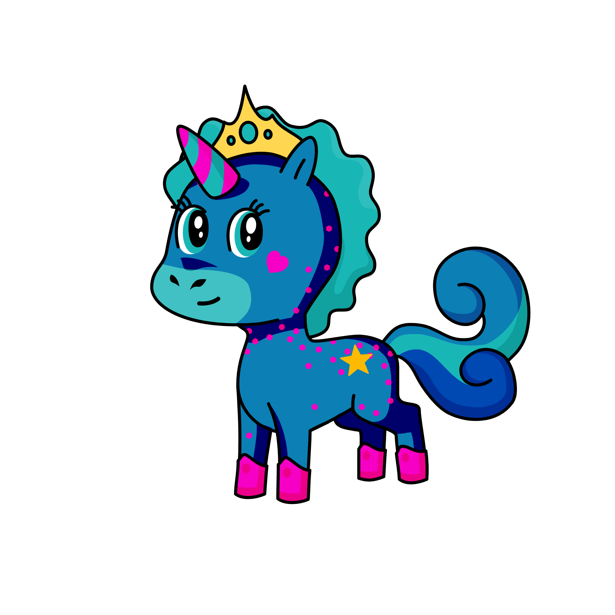 Shelaina The Ocean Princess, the unicorn