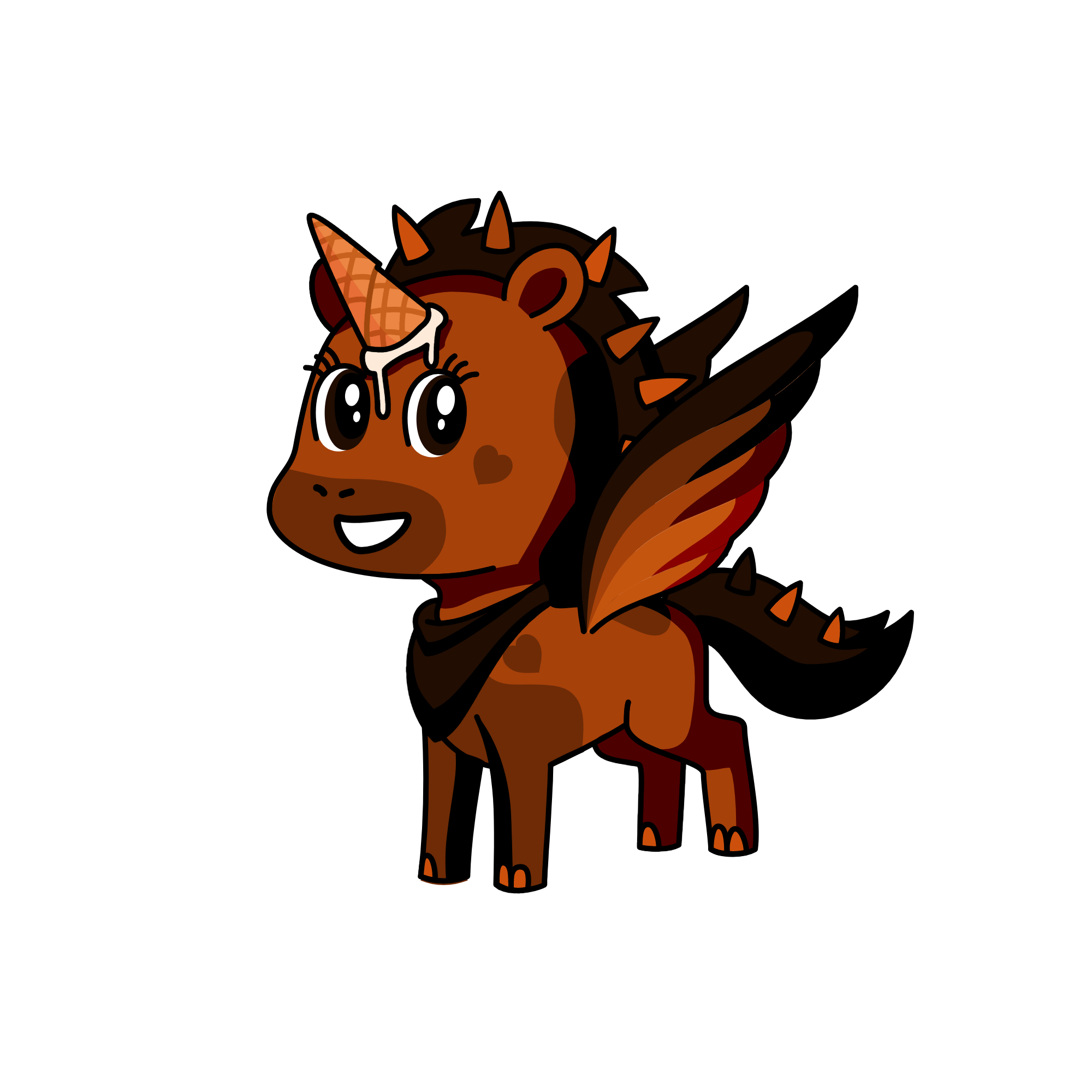 Chocolate, the unicorn