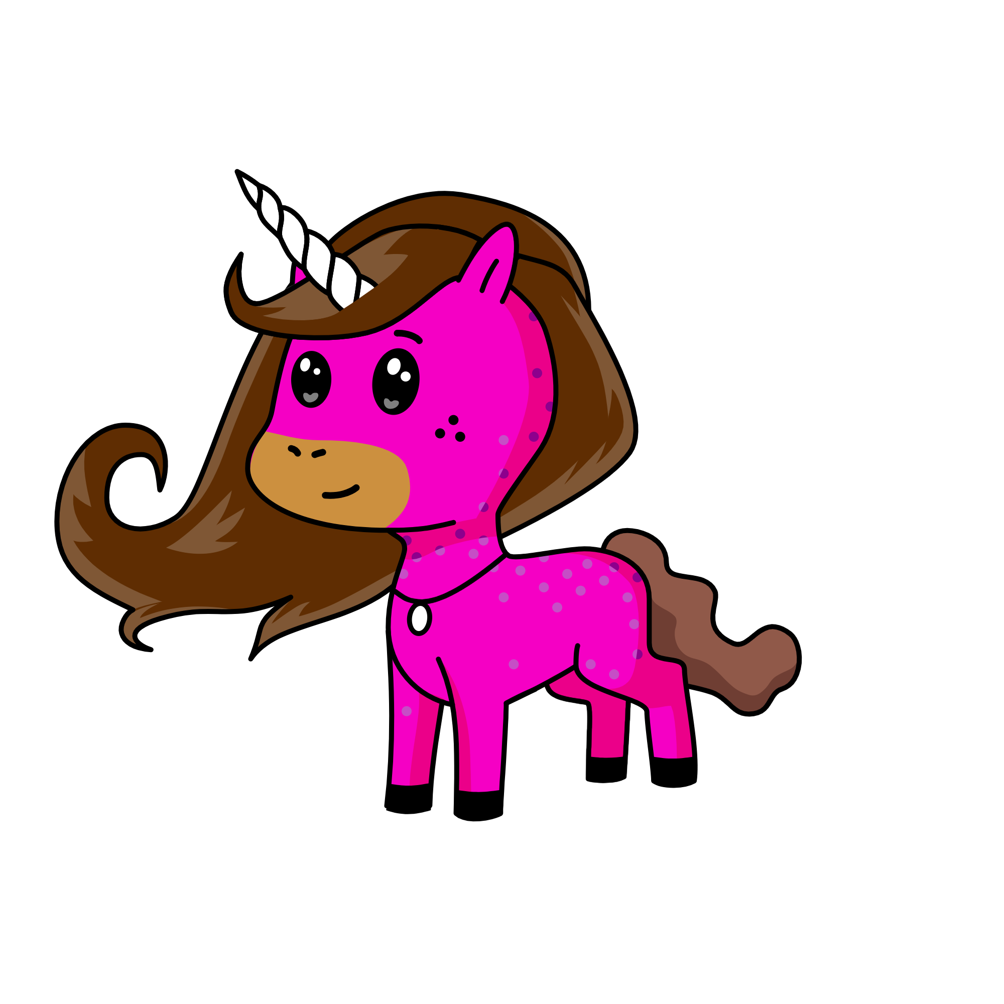 pinky, the unicorn