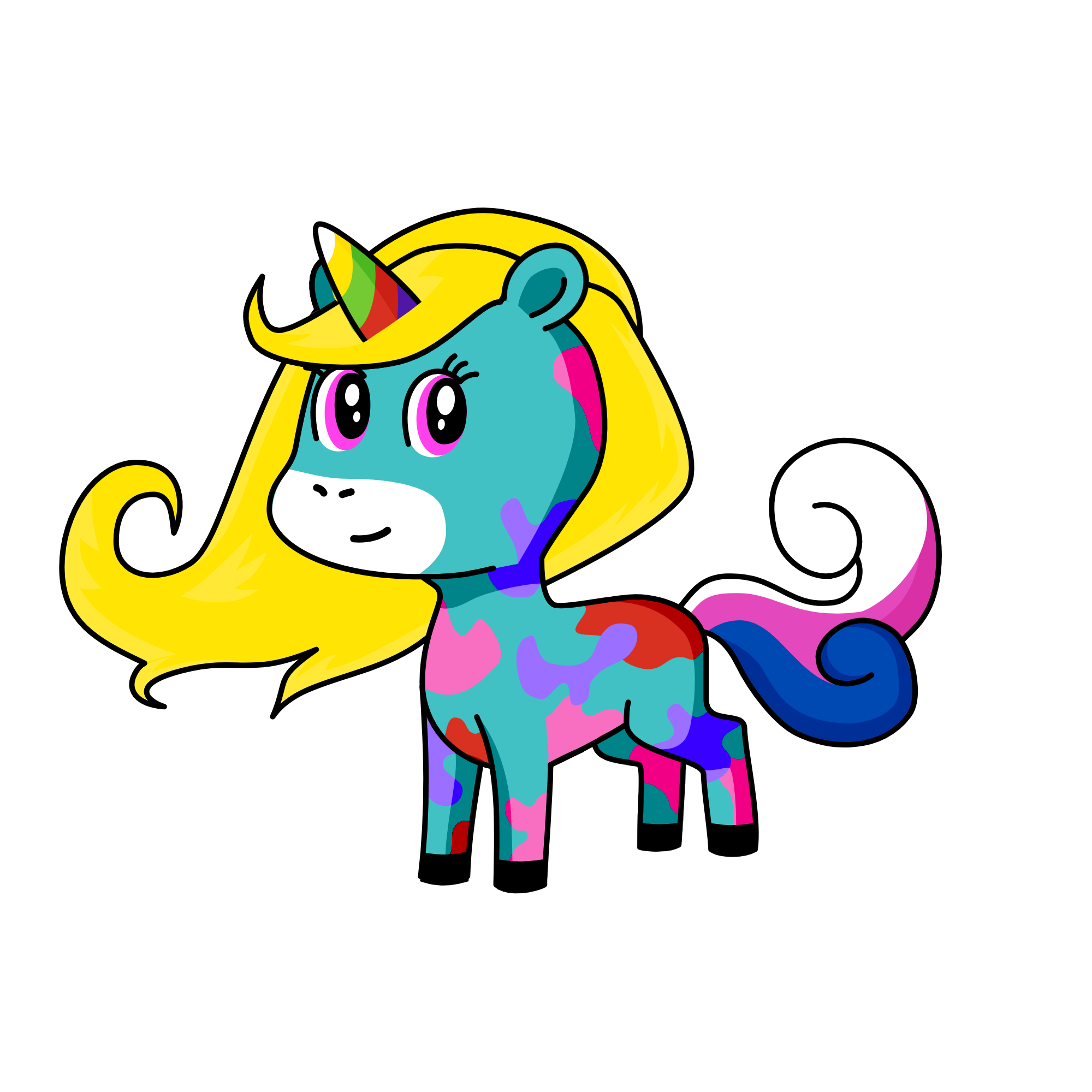Sparkle, the unicorn