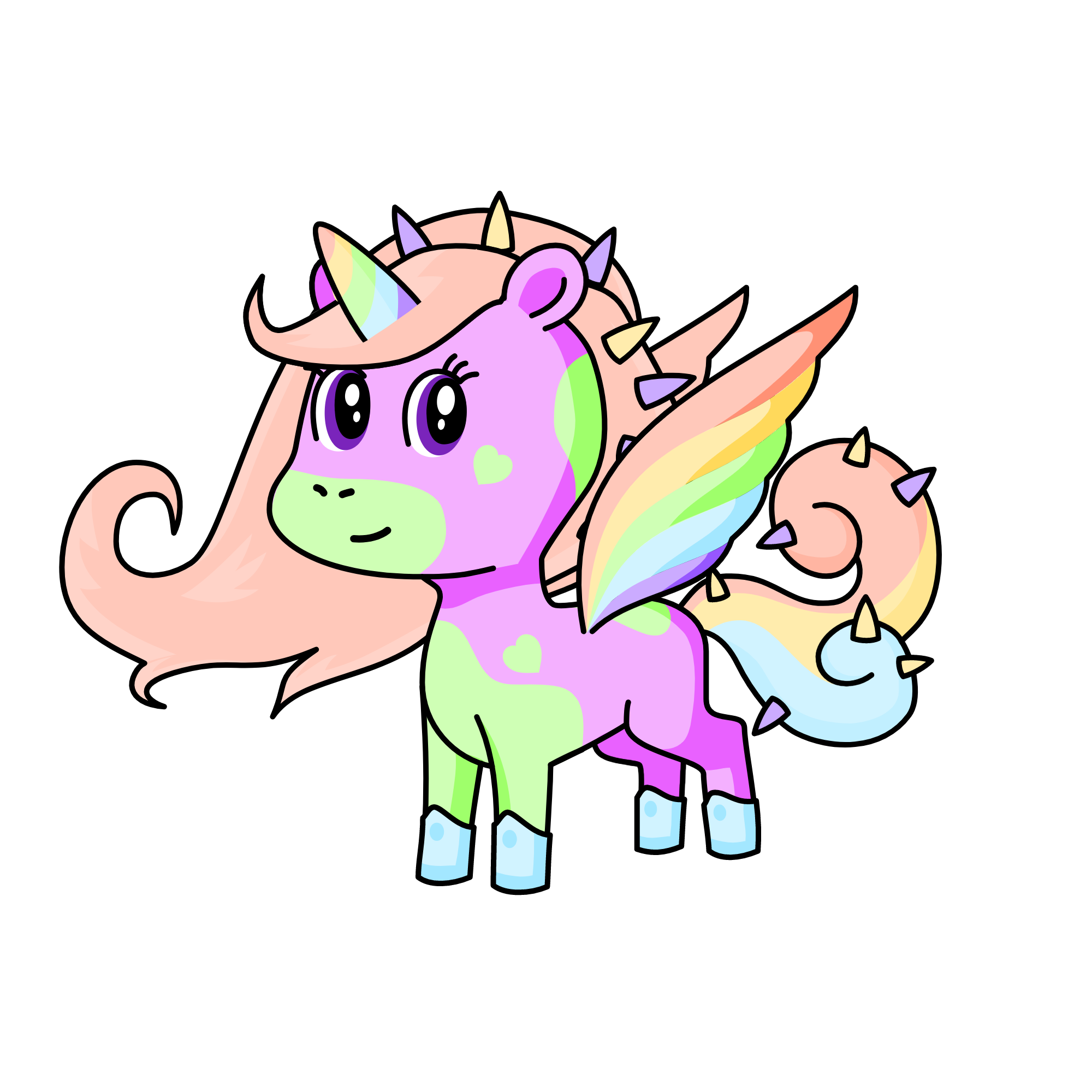 mica, the unicorn