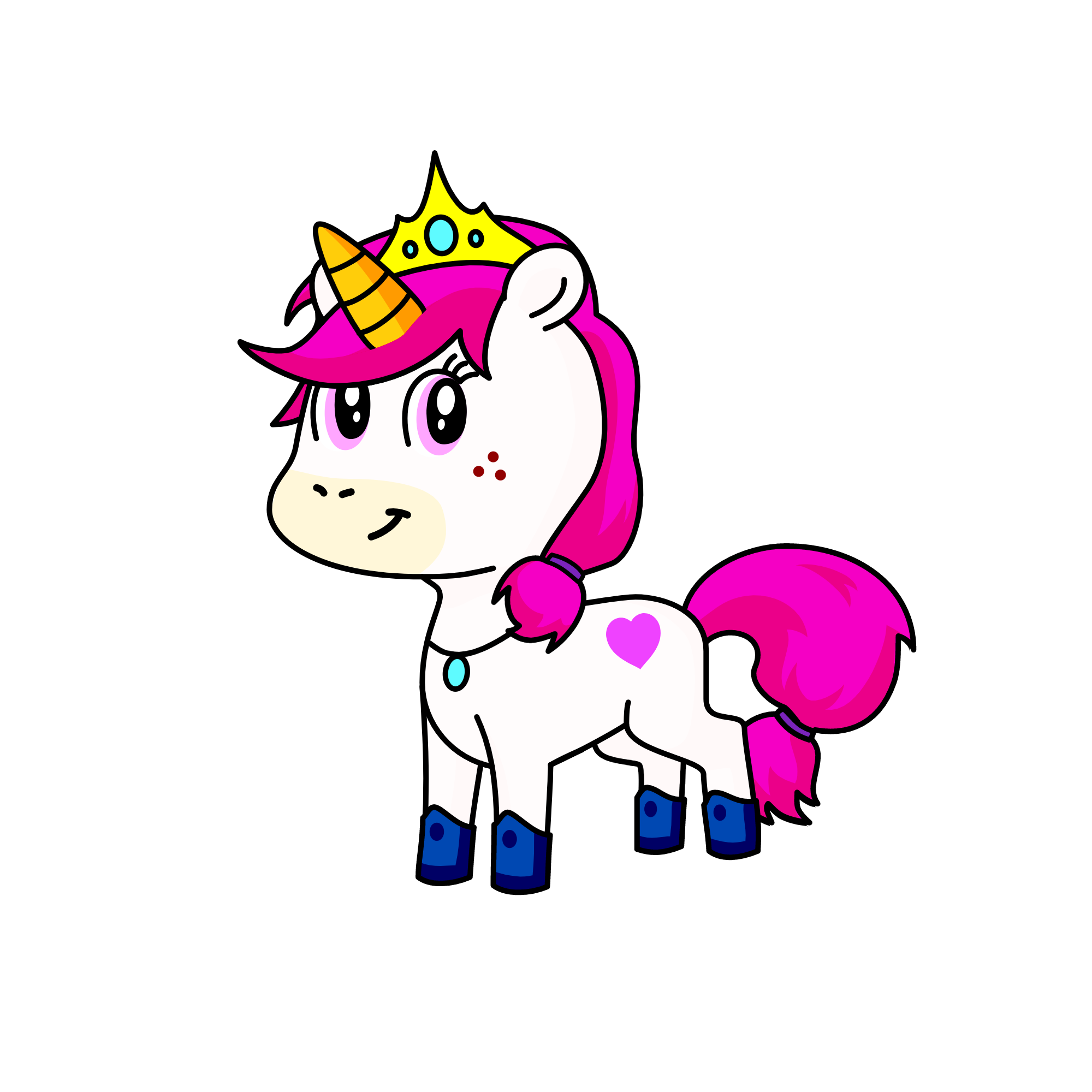 Beauty, the unicorn
