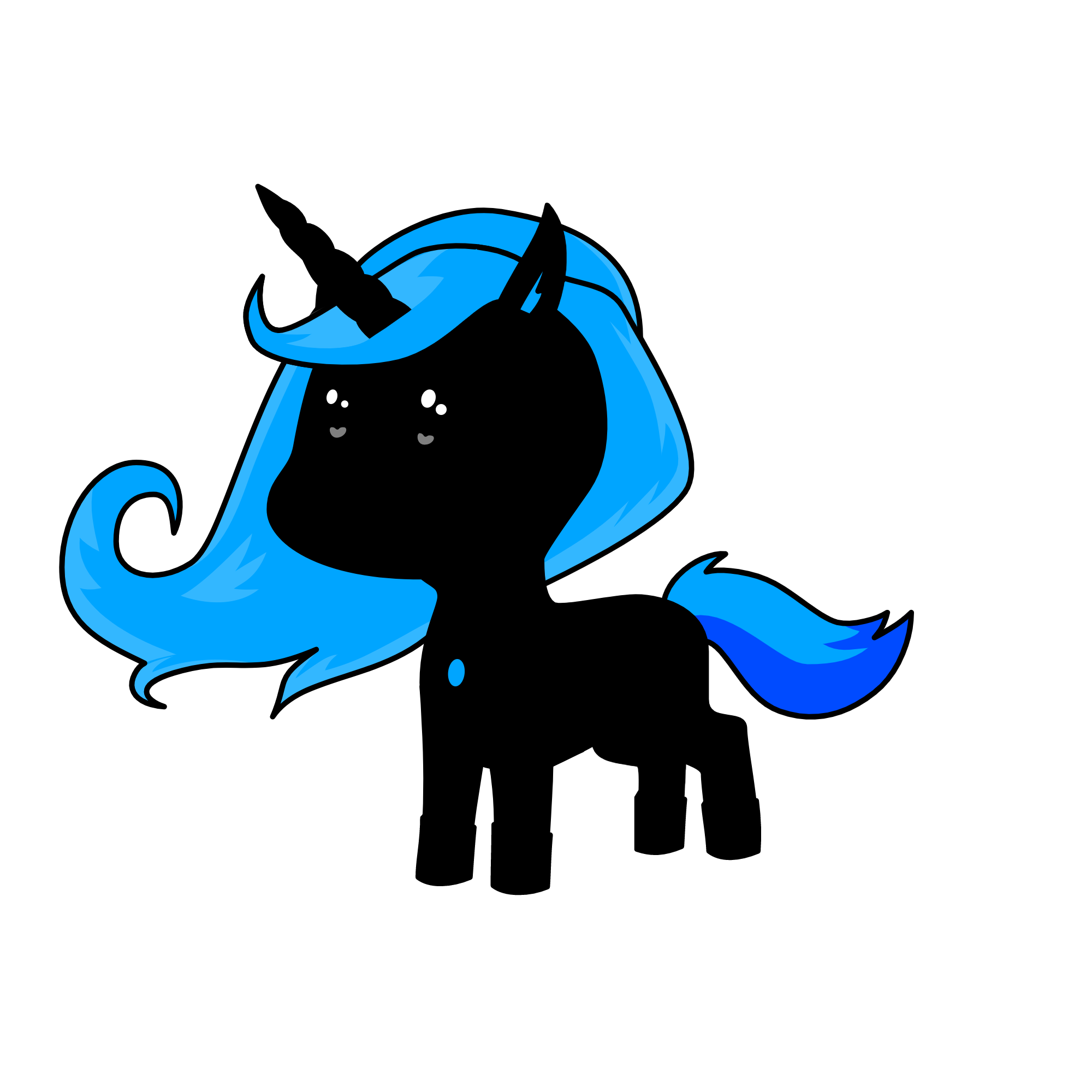 Lil' Moon, the unicorn