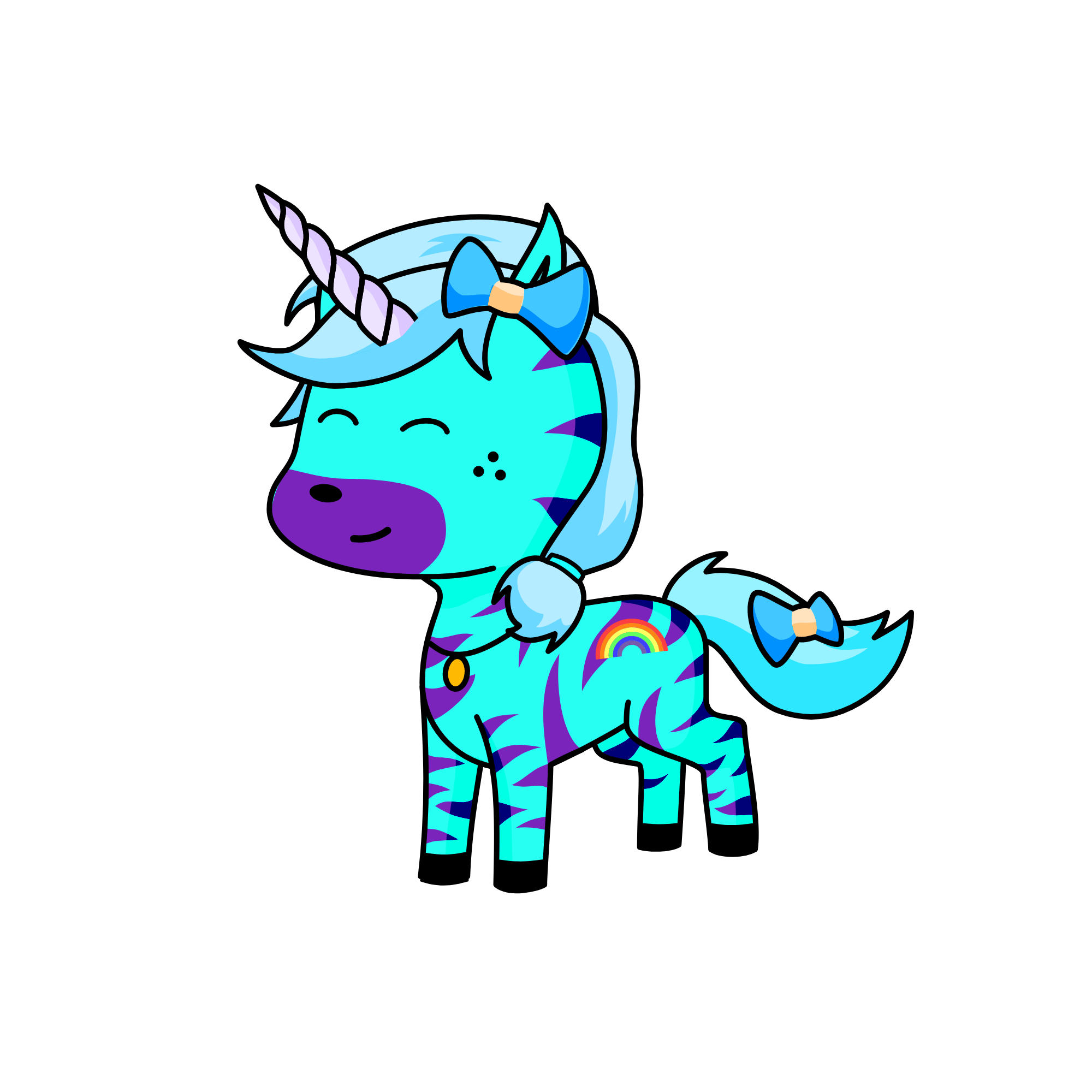 Lucky, the unicorn