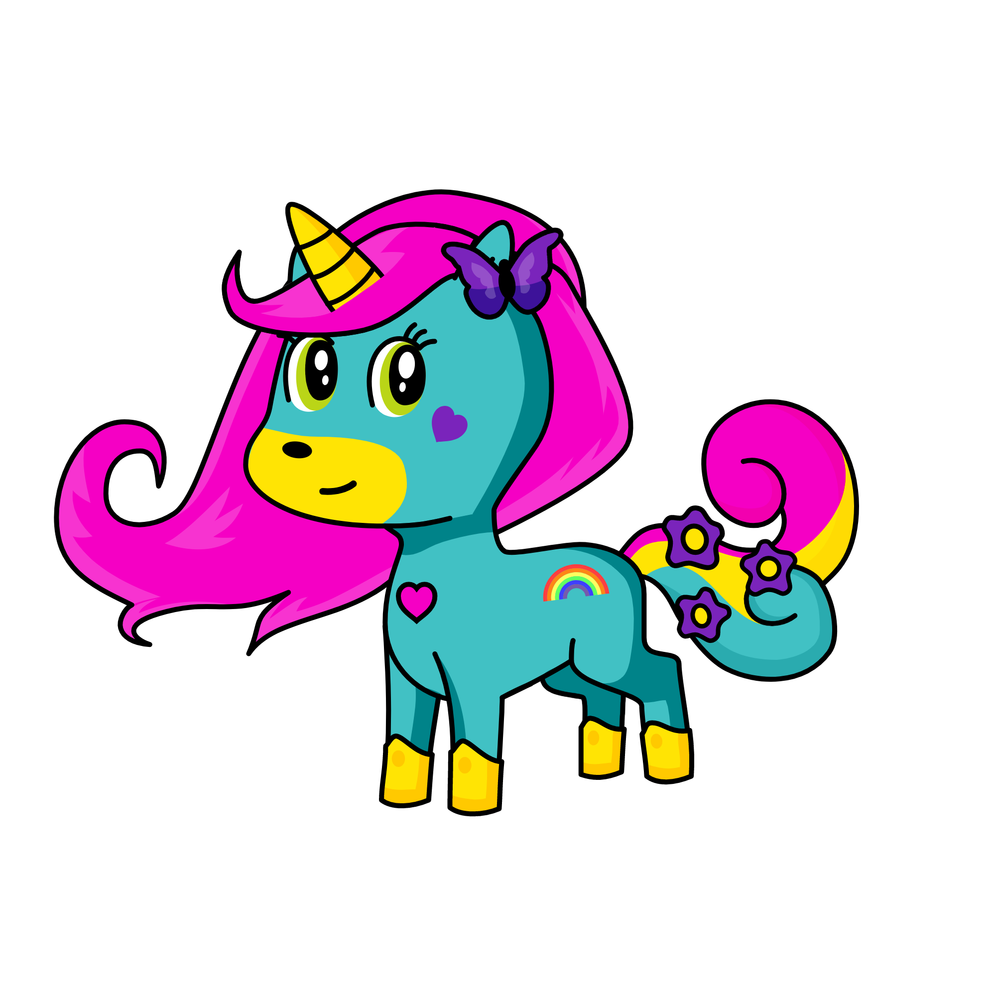 mia, the unicorn