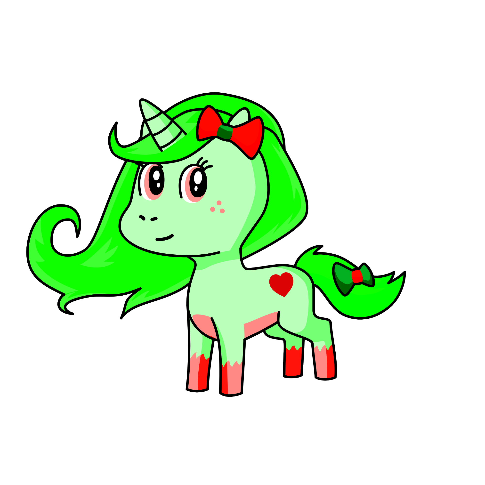 Cheery, the unicorn