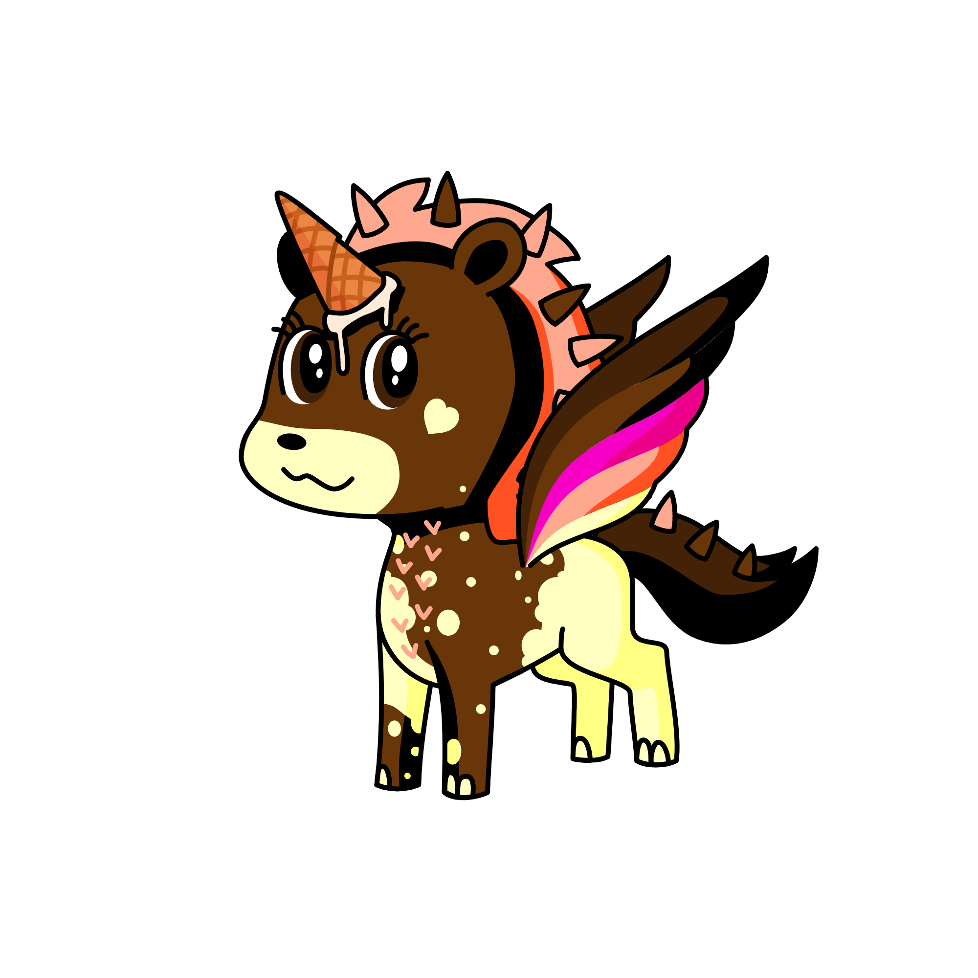 Neapolitan, the unicorn