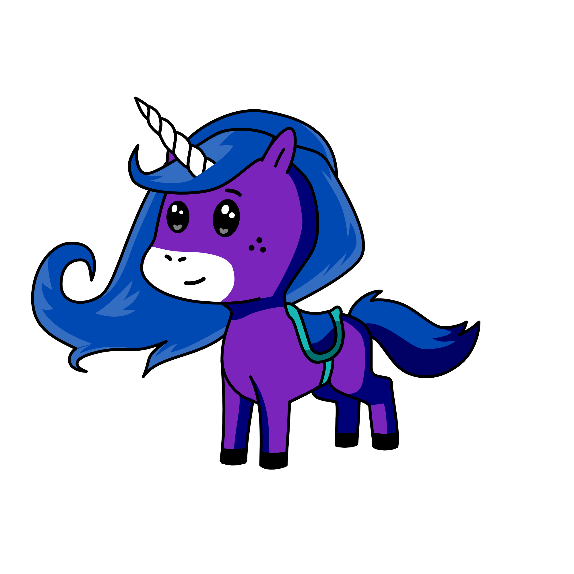 Luna, the unicorn