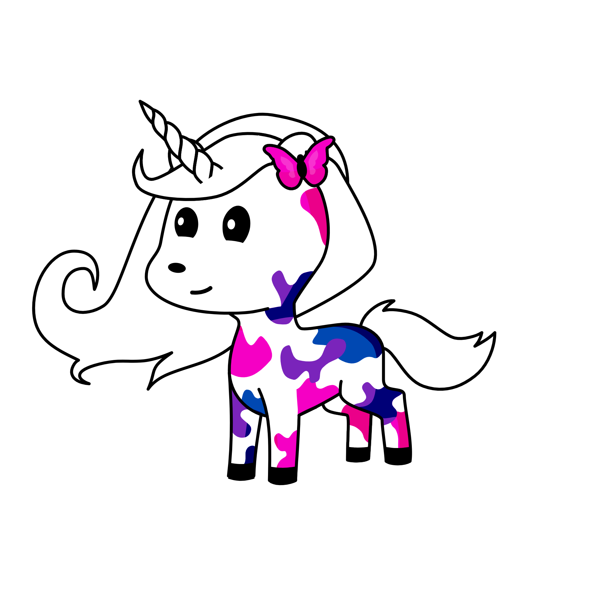 Joan, the unicorn
