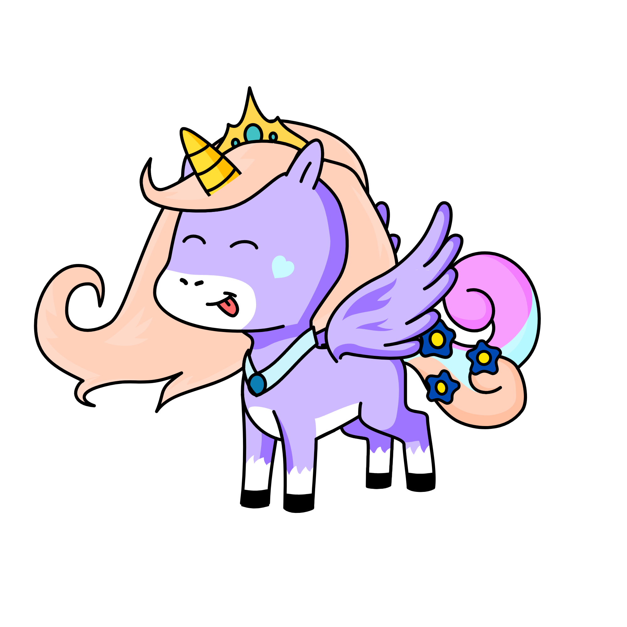 Rose, the unicorn