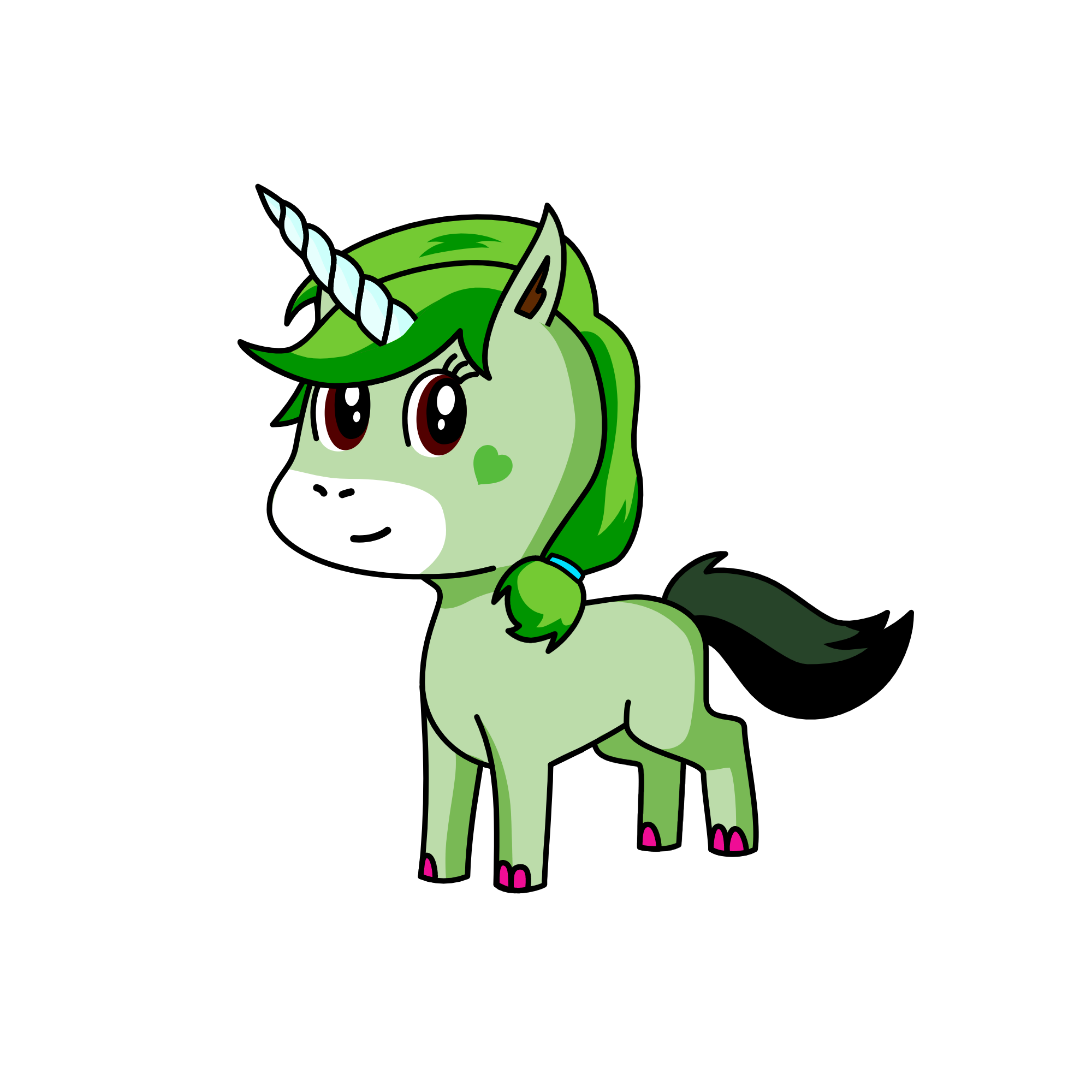 Cyithrel, the unicorn