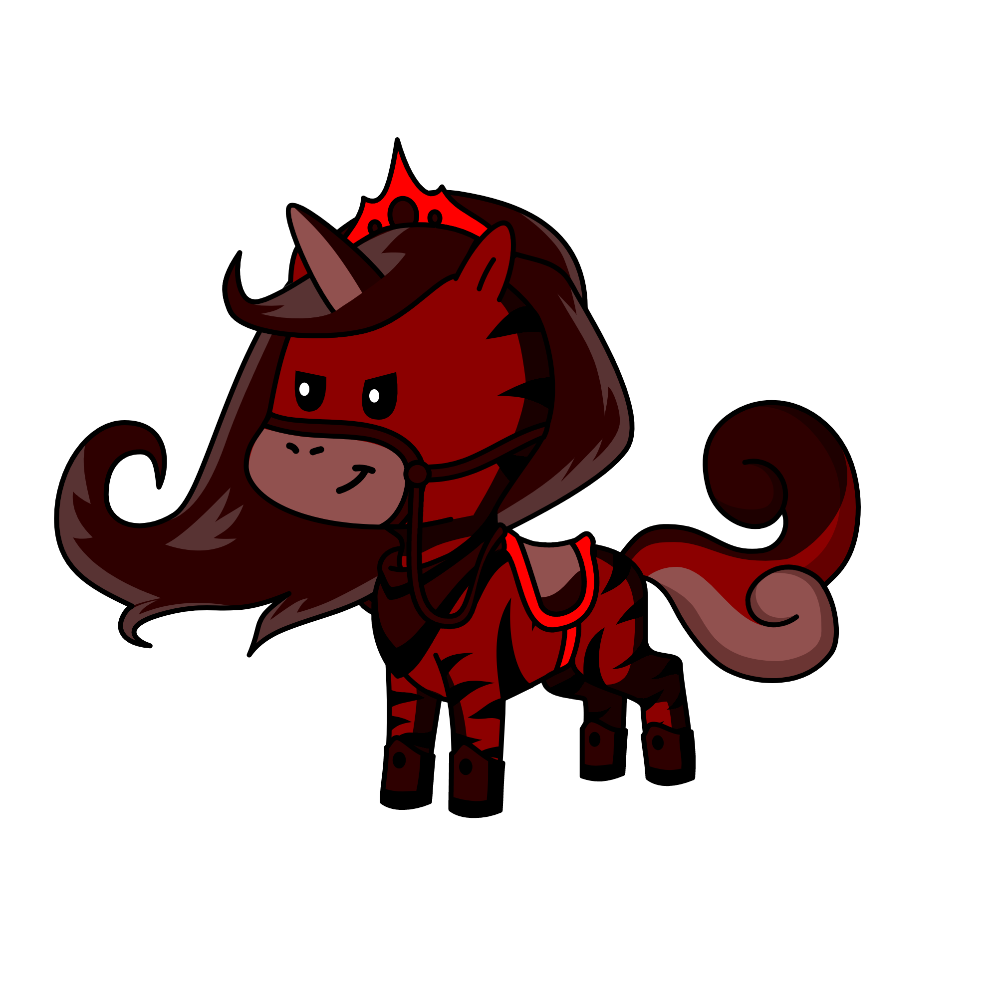Queen Cassandra, the unicorn