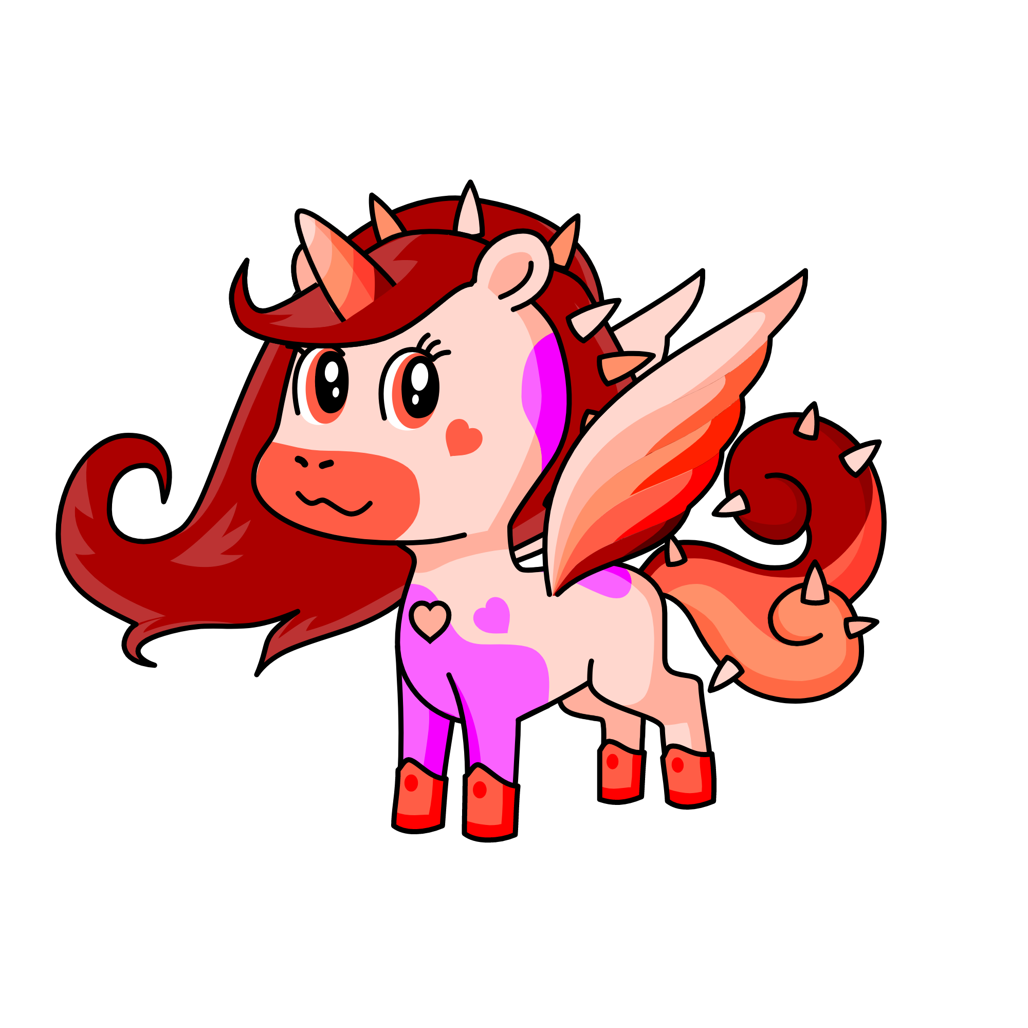 Cupid, the unicorn
