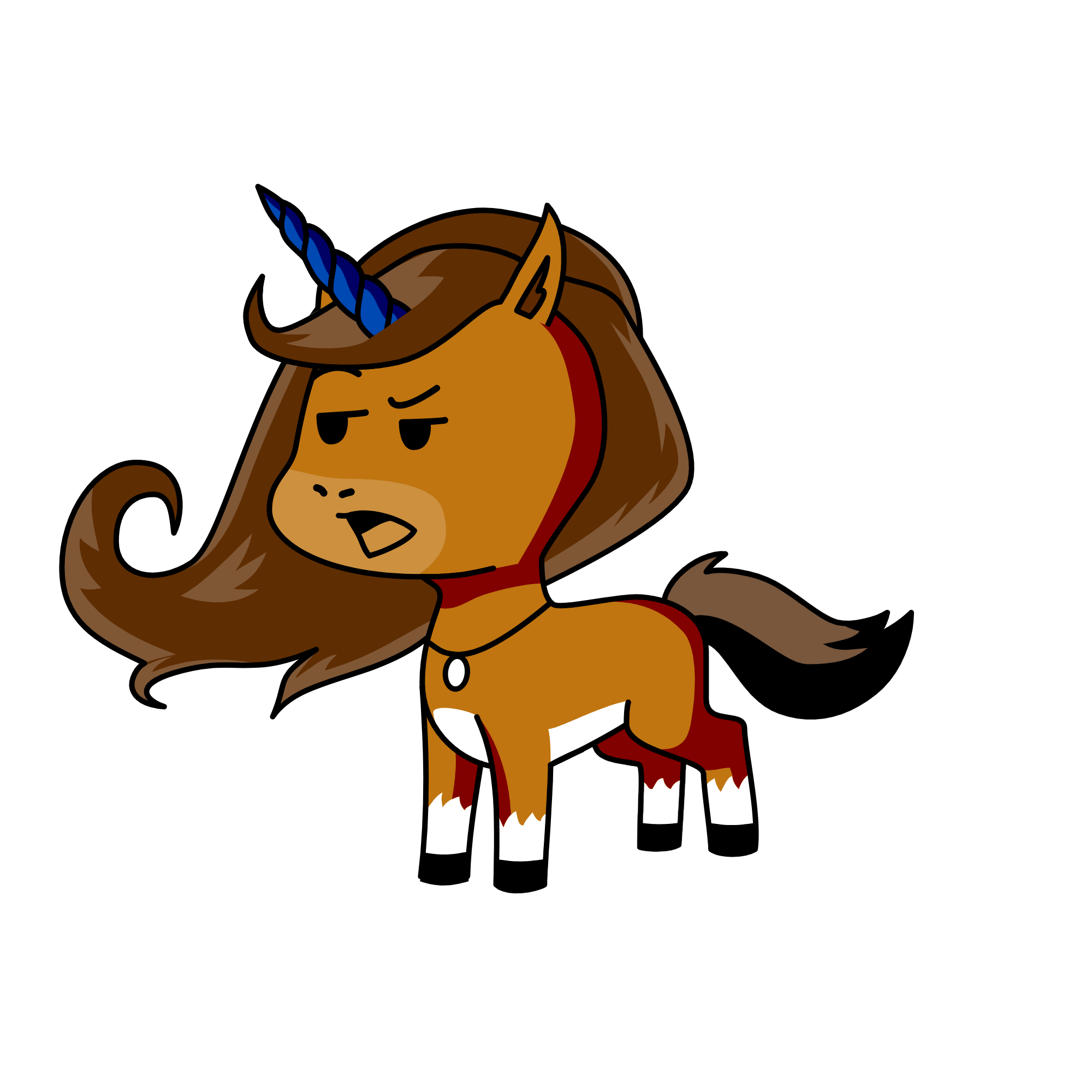 sassy unicorn, the unicorn