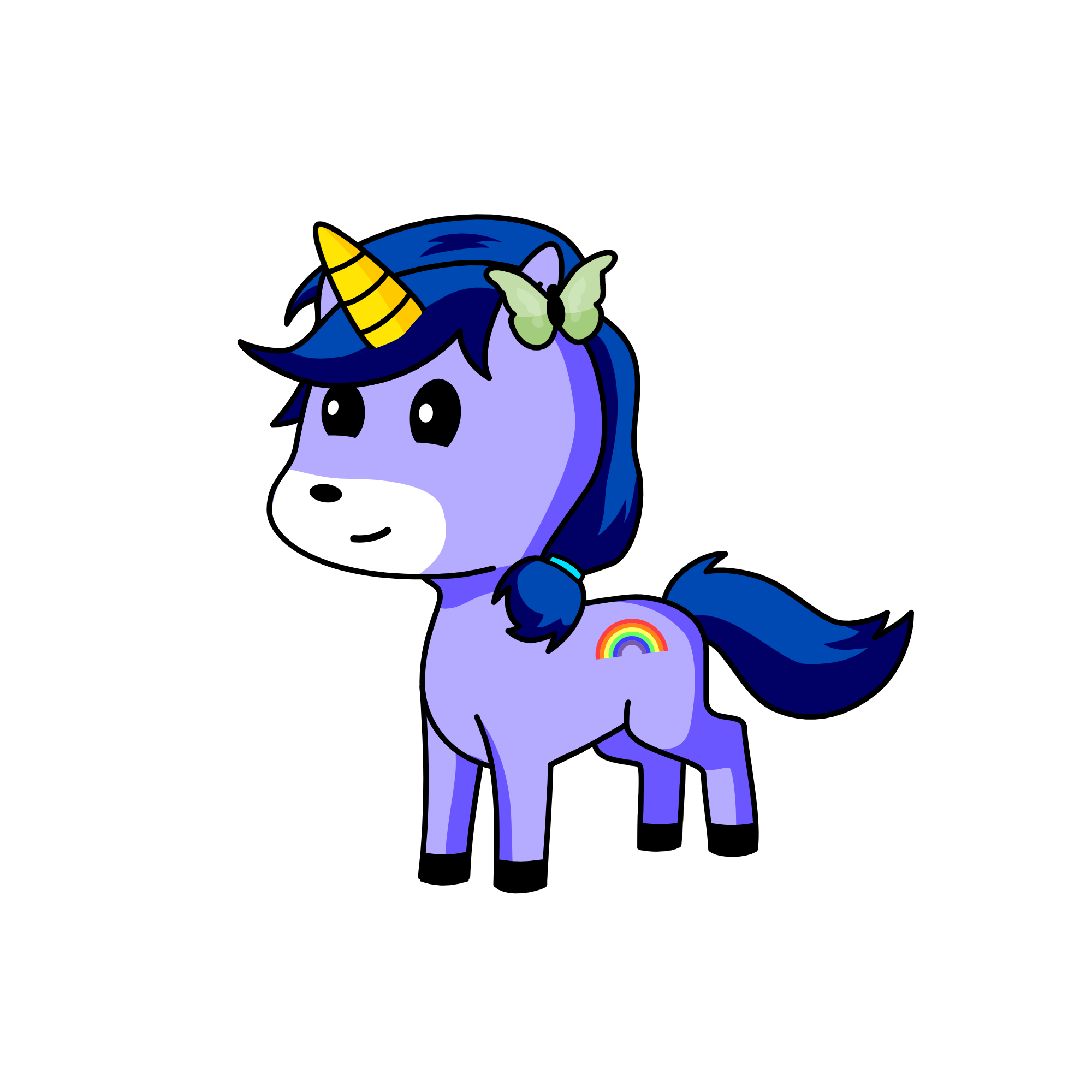 Yummy, the unicorn