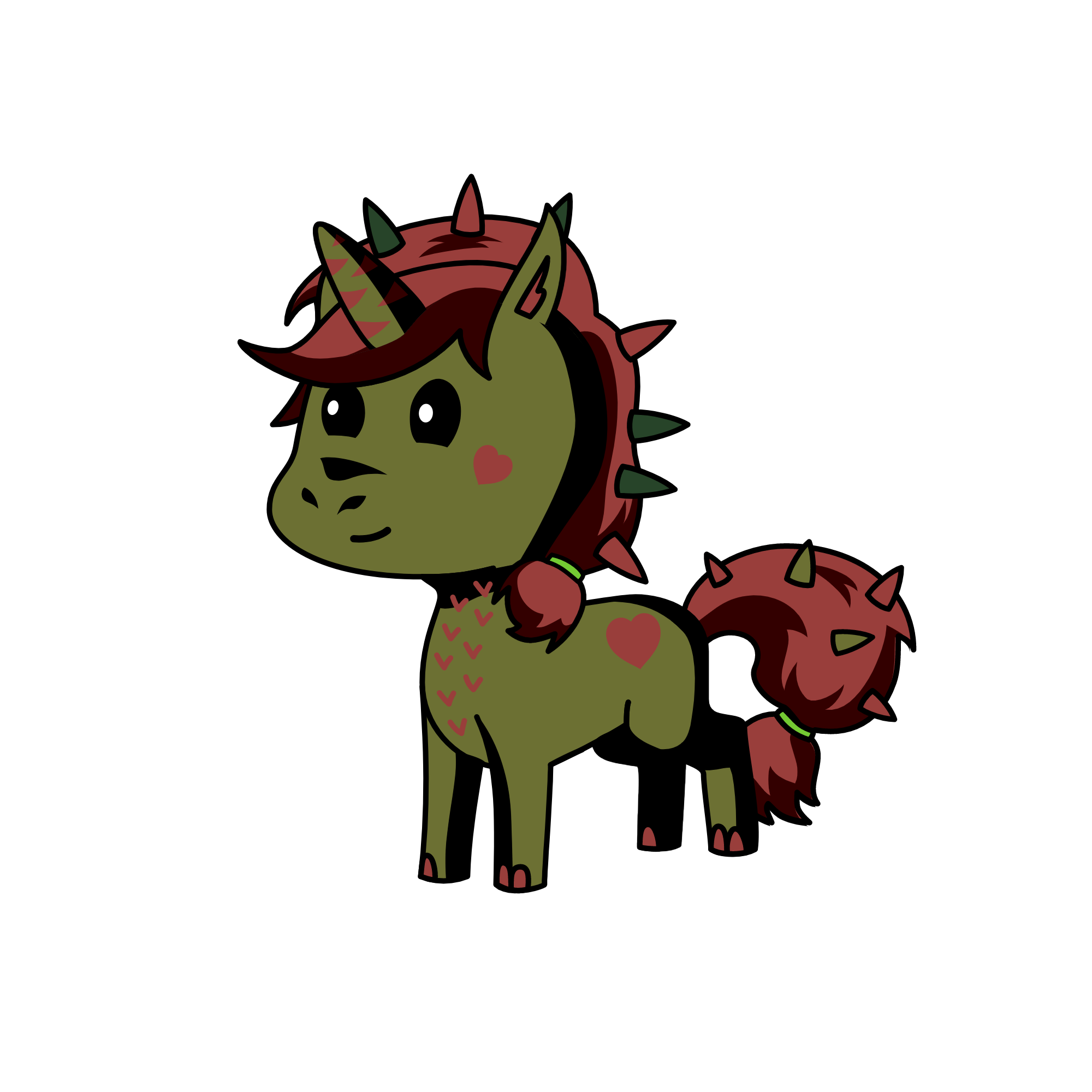 Borny, the unicorn
