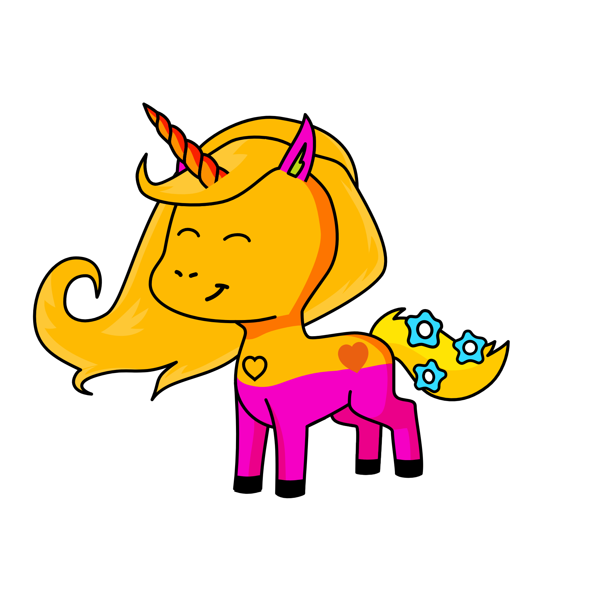 Lovehart, the unicorn