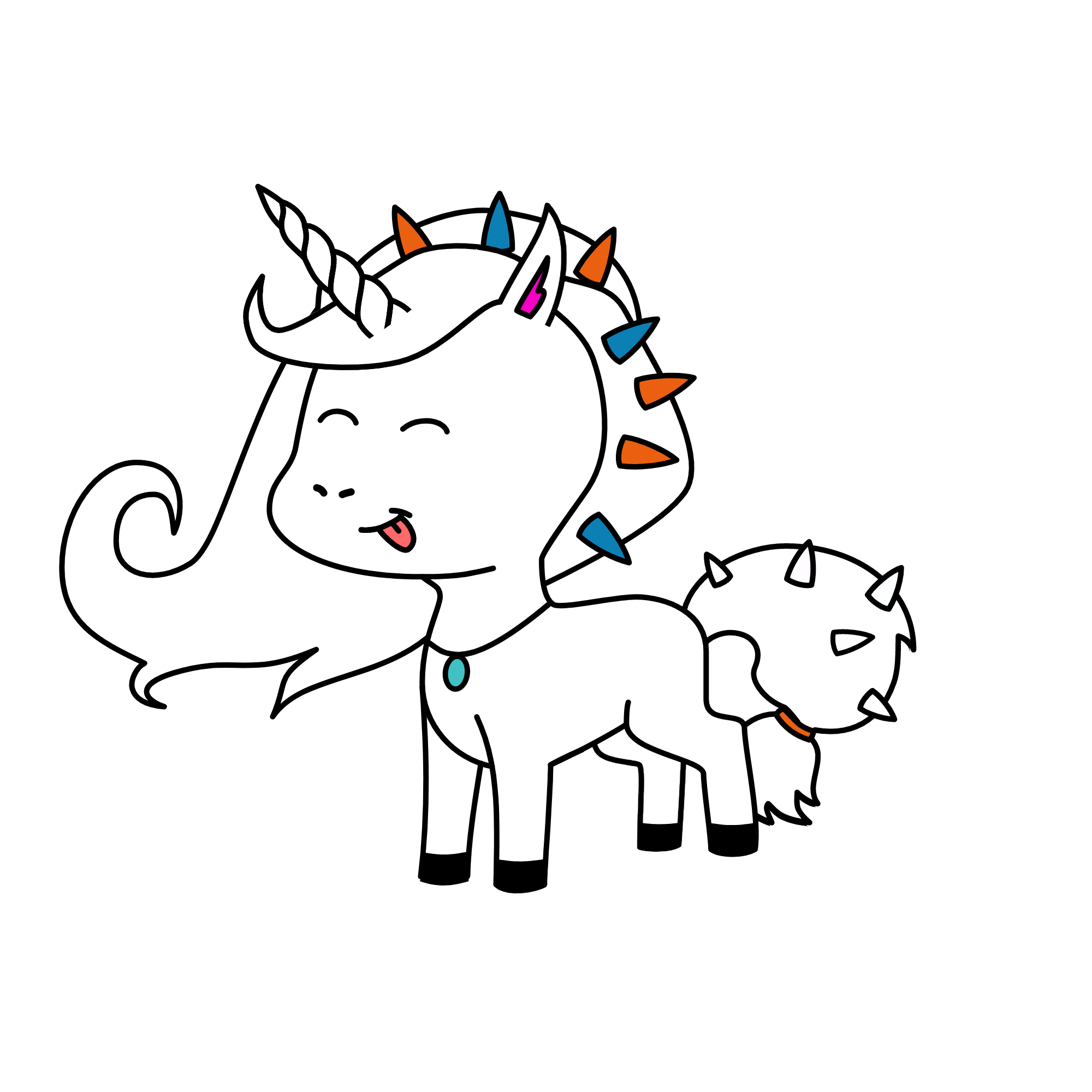 spicky, the unicorn