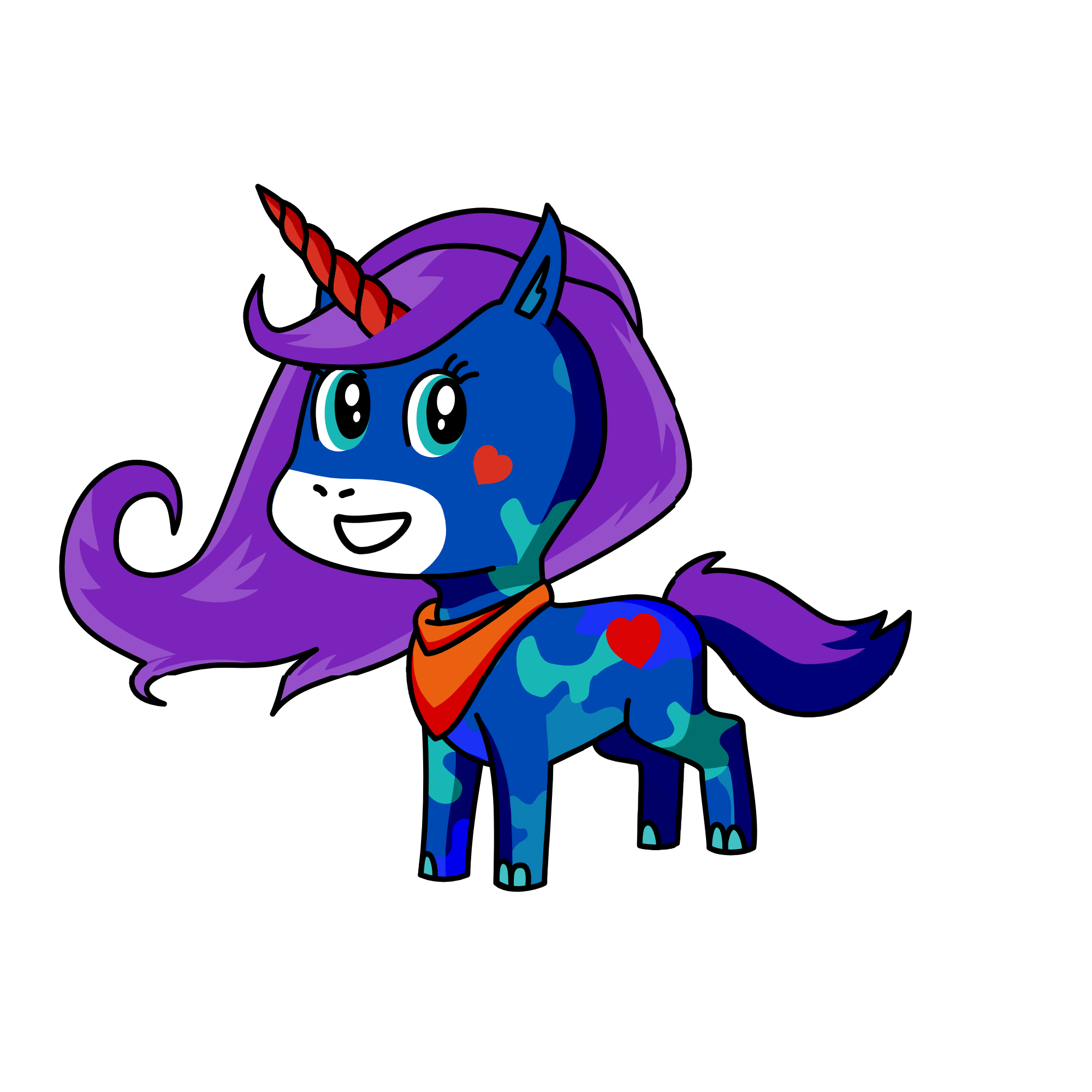 Sparkle, the unicorn