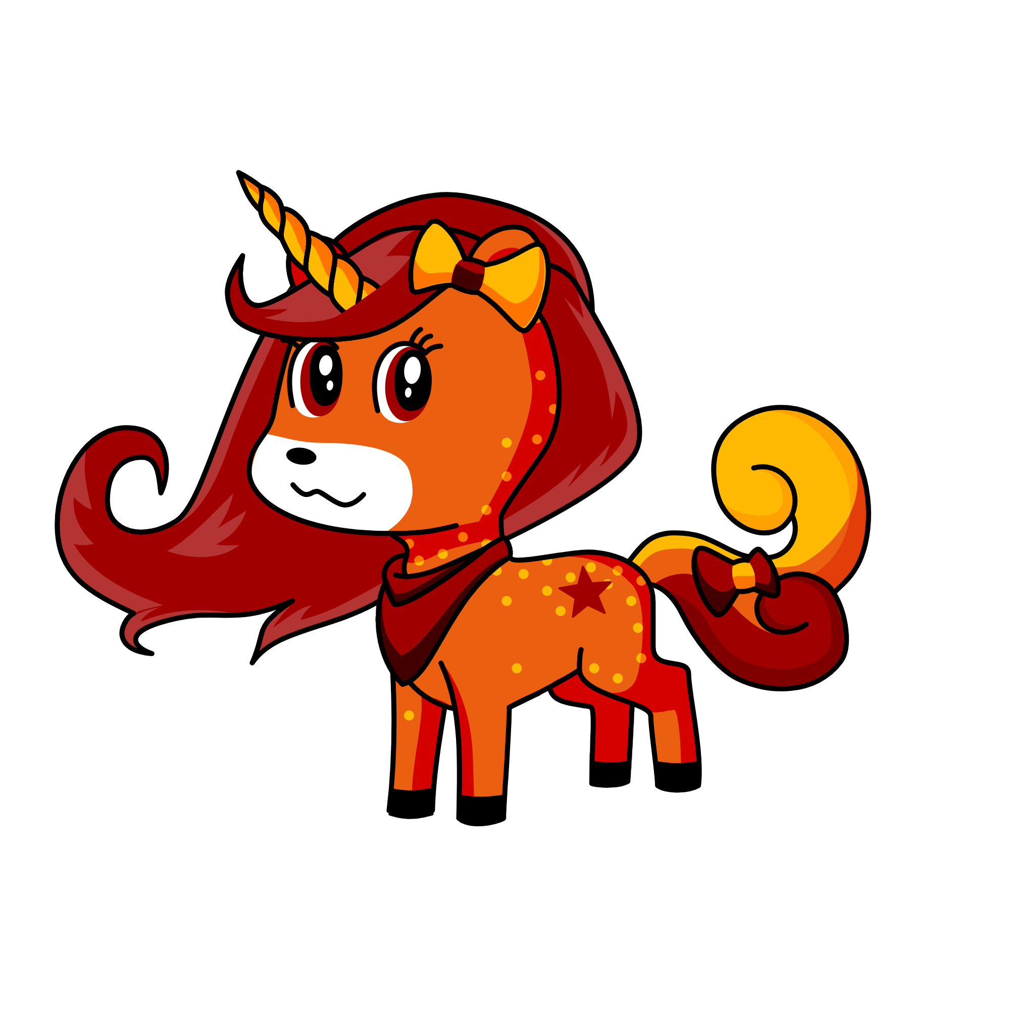 Terra Kay, the unicorn