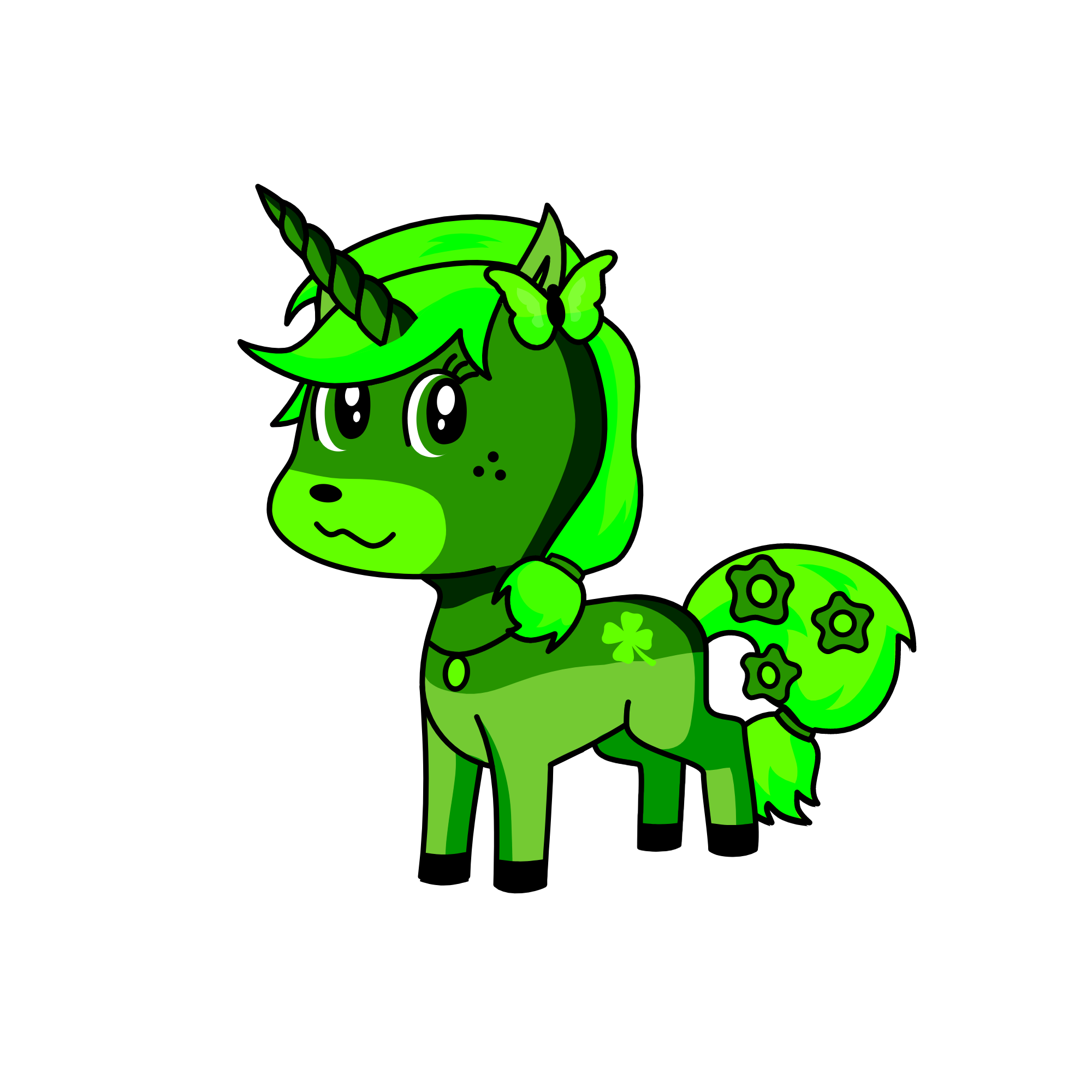 Lucky Charm, the unicorn