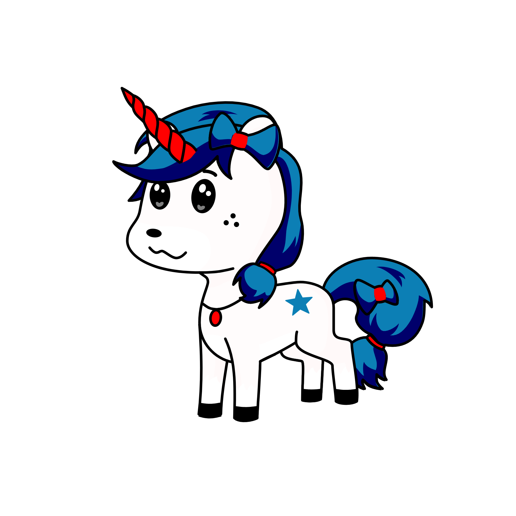 July, the unicorn