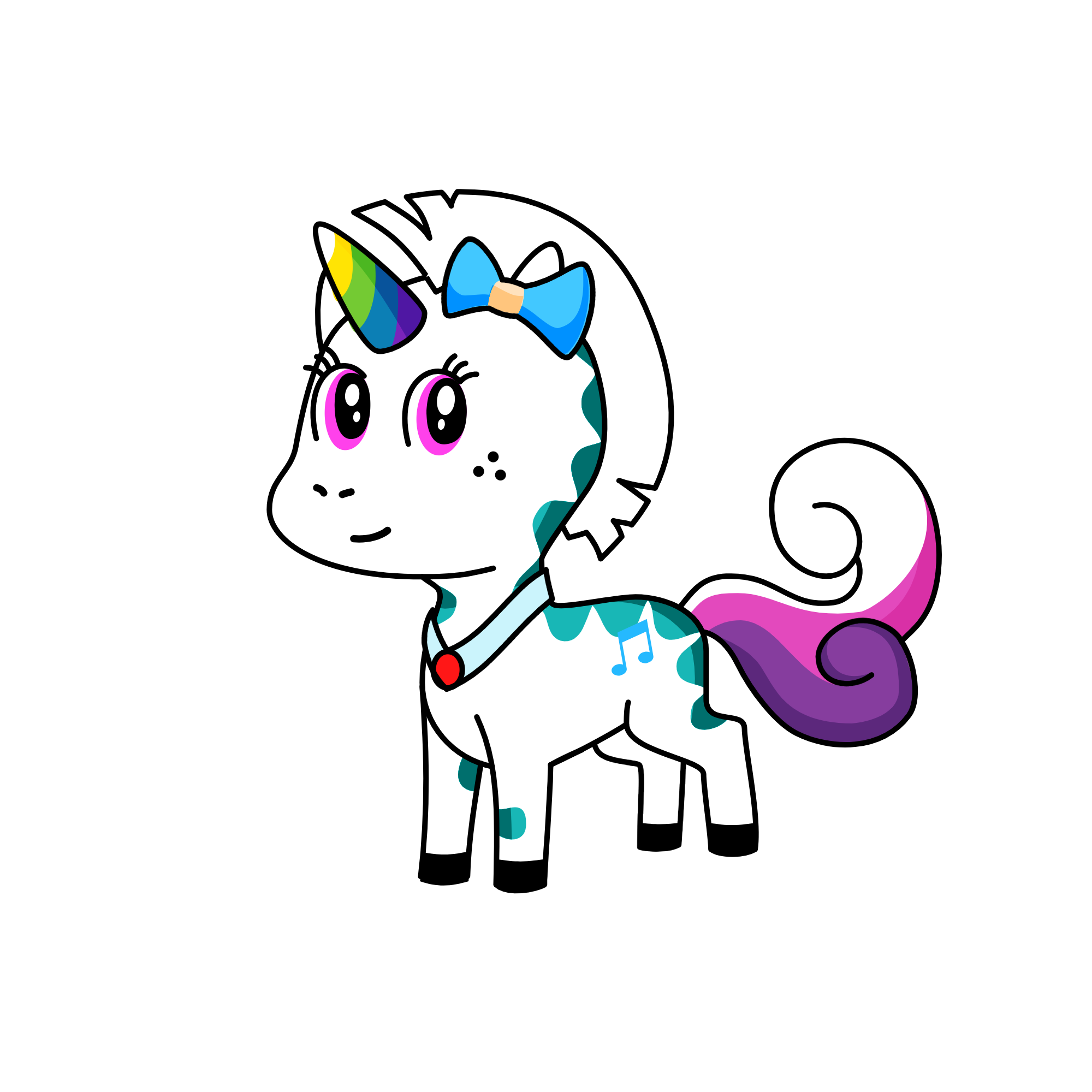luna, the unicorn