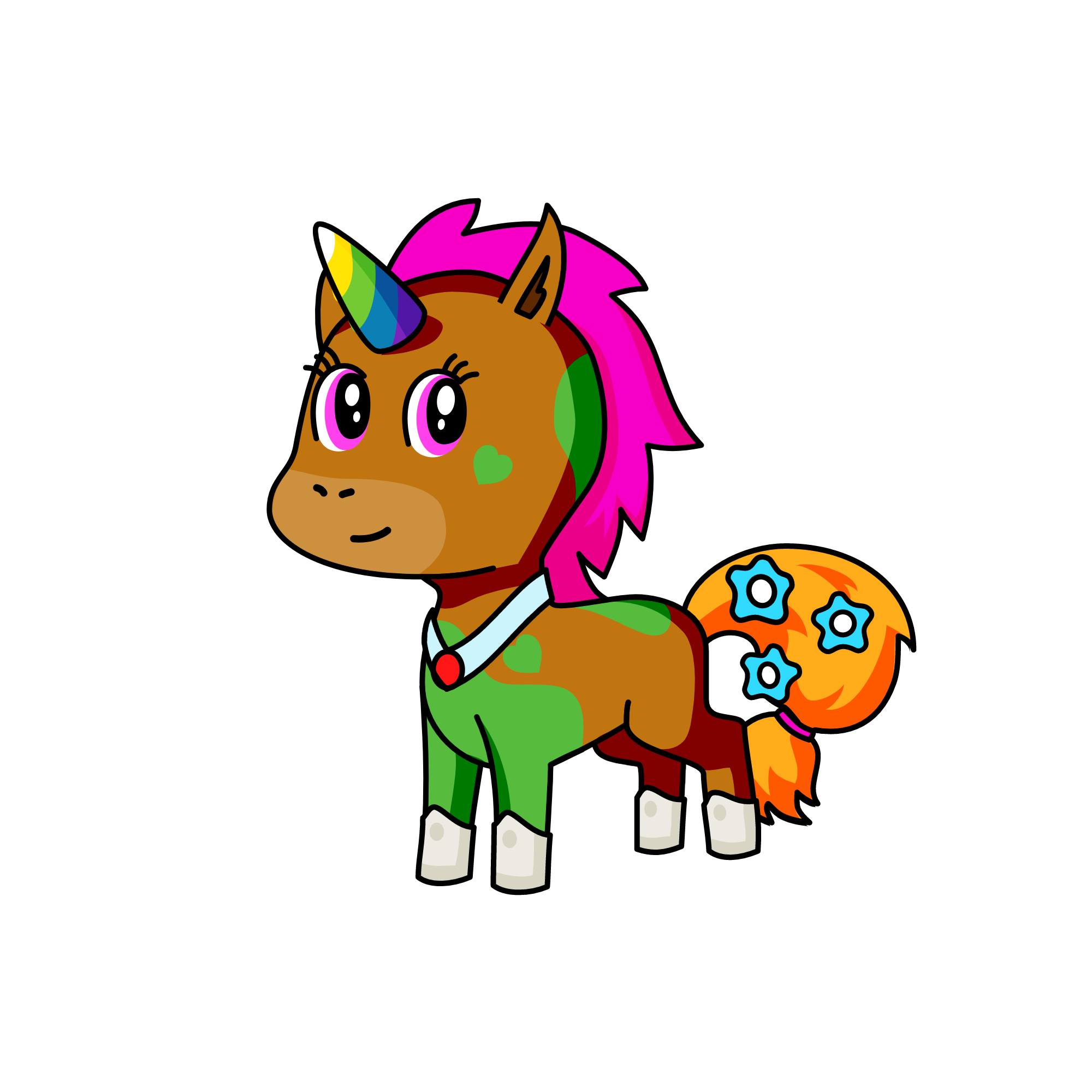 lily, the unicorn
